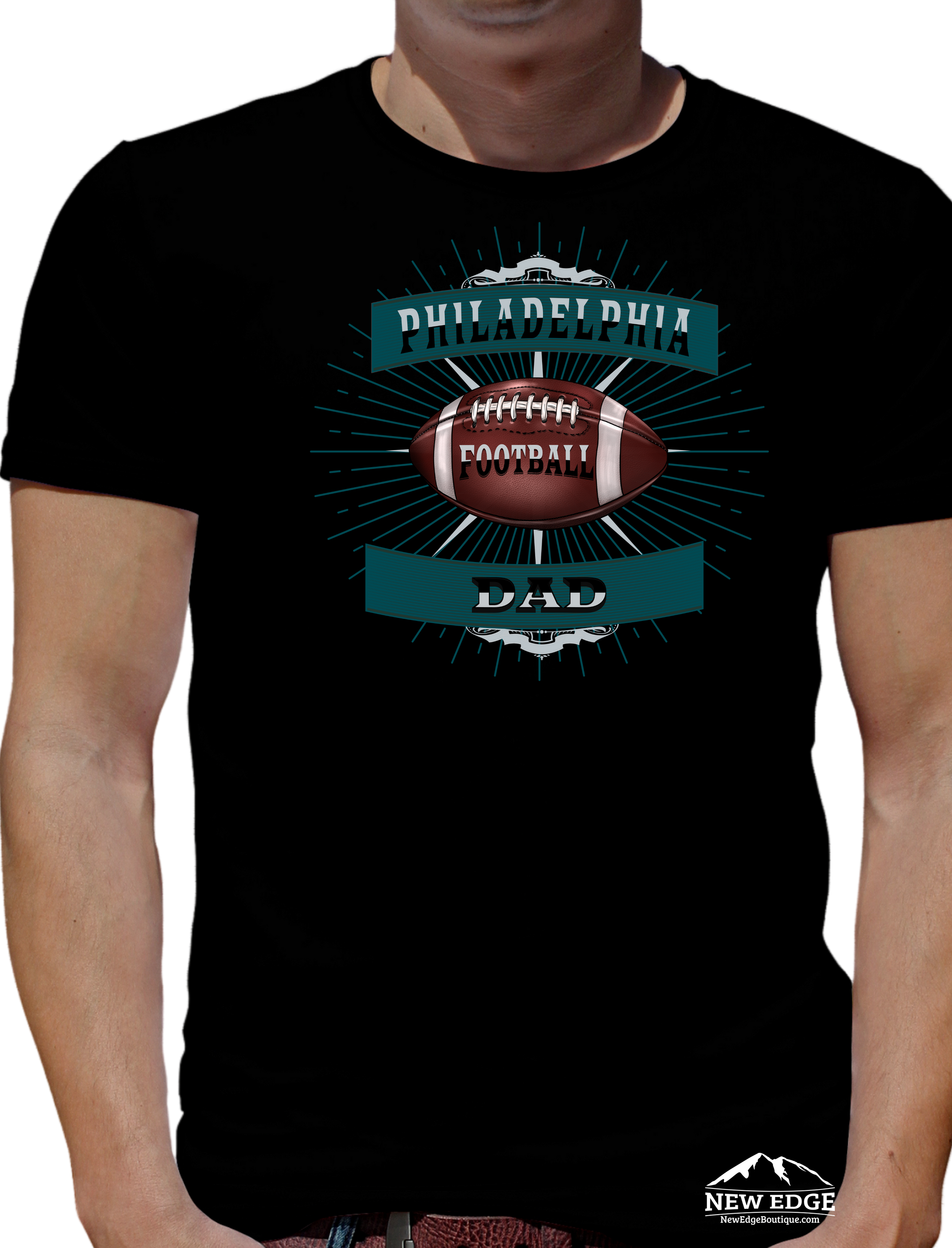 FOOTBALL DAD STATE T-SHIRT