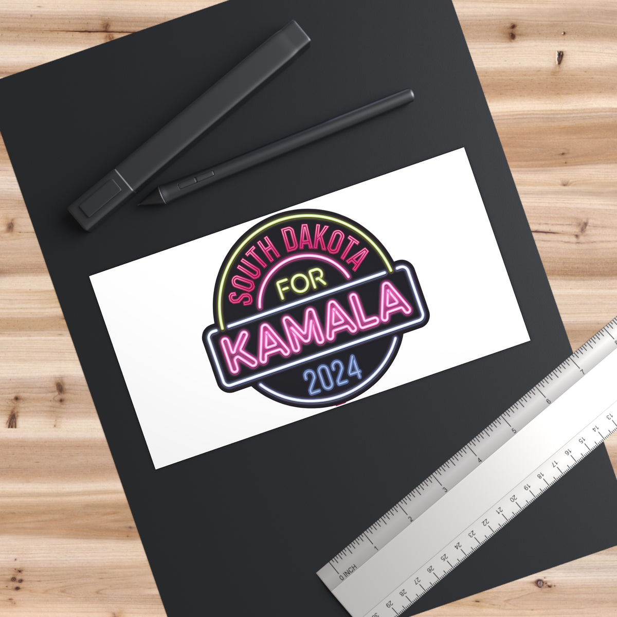 South Dakota for Kamala Harris 2024 – Presidential Campaign Support Vinyl Sticker