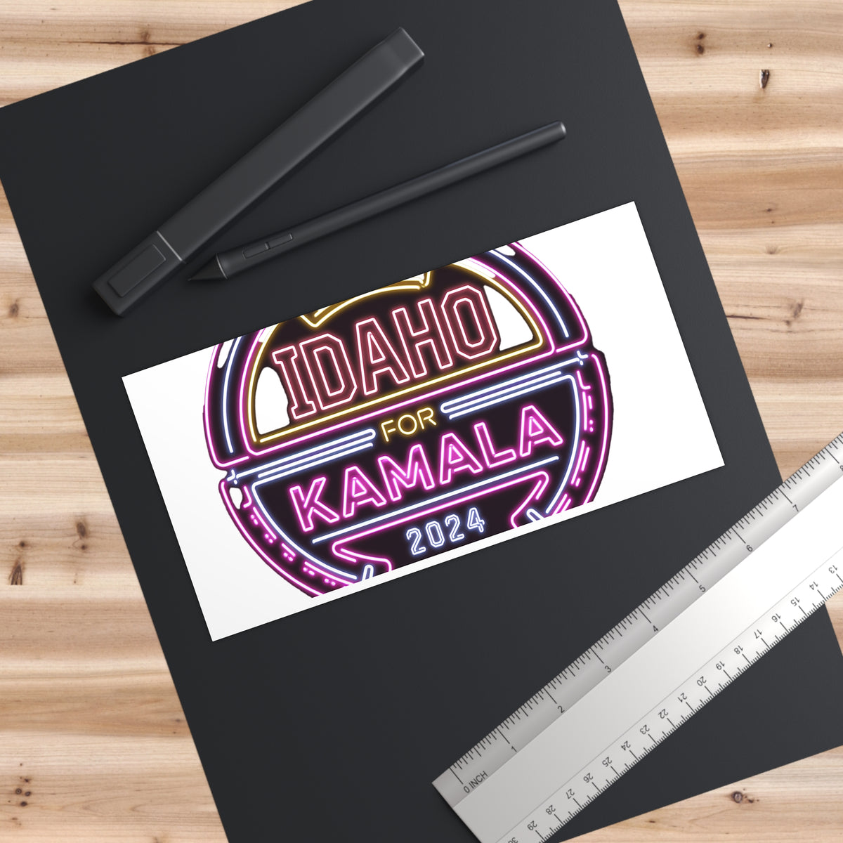 Idaho for Kamala Harris 2024 Presidential Campaign Support Sticker – Show Your Idaho Pride for Kamala