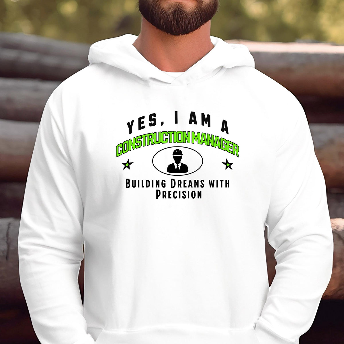 Construction Manager Unisex Hoodie – Building Dreams with Precision | Celebrate Leadership in Construction