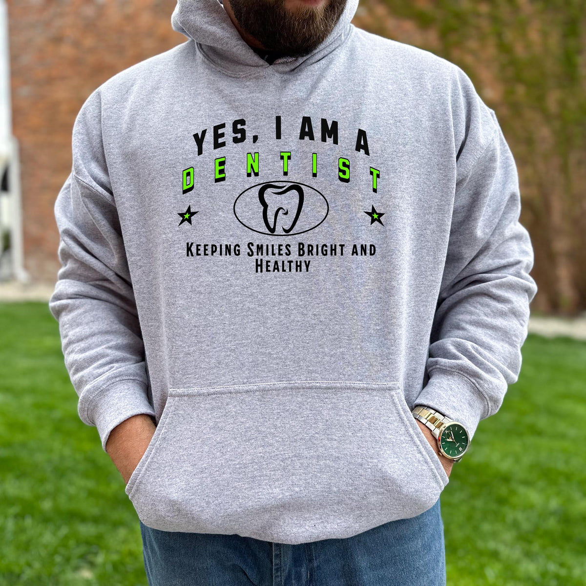 Dentist Unisex Hoodie – Creating Smiles That Last a Lifetime | Showcase Your Dedication to Lasting Dental Care