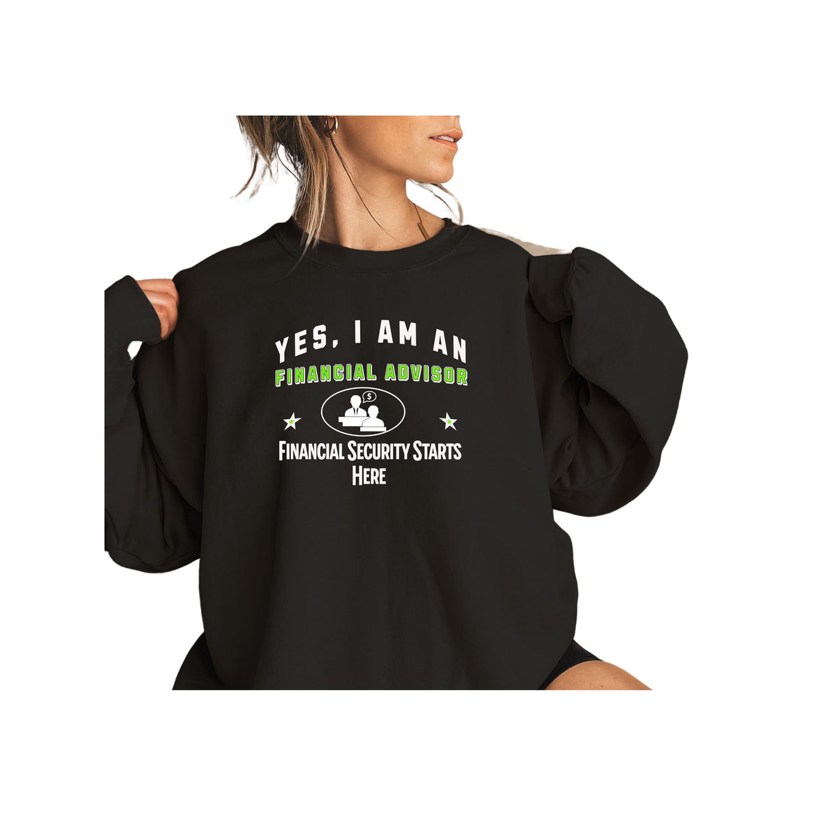 Financial Advisor Unisex Hoodie – Financial Security Starts Here | Showcase Your Commitment to Financial Wellness