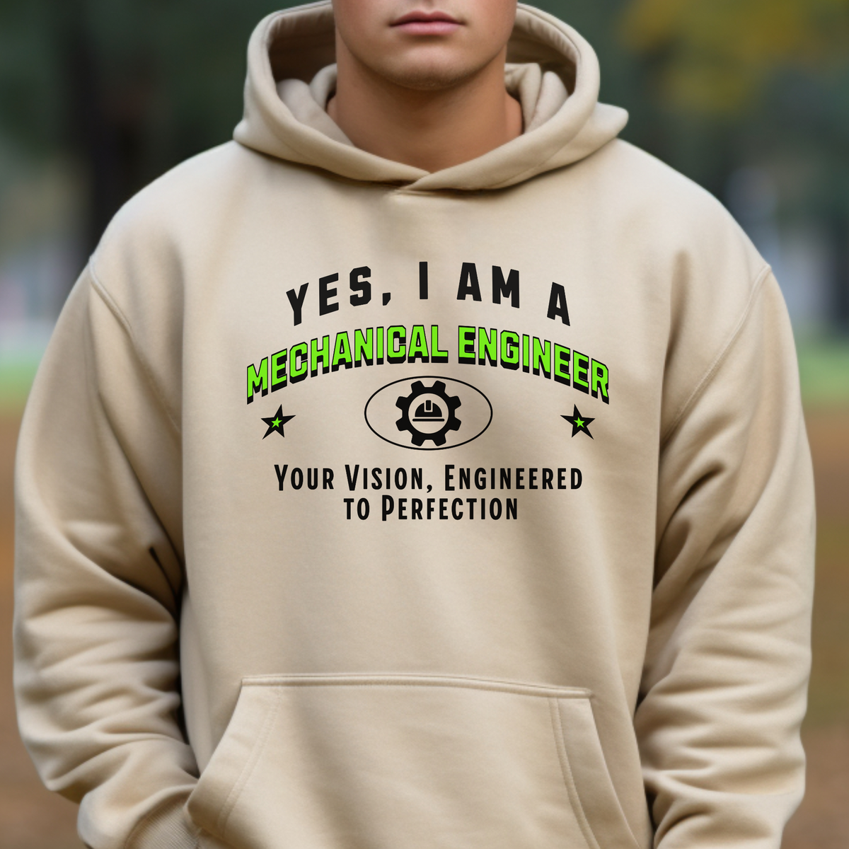 Mechanical Engineer Unisex Hoodie - Your Vision, Engineered to Perfection | Gift for Engineers and Innovators