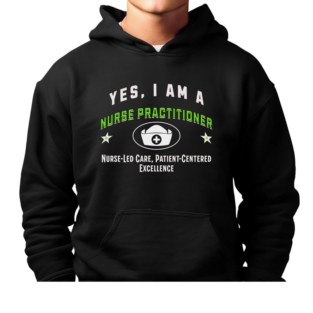 Nurse Practitioner Unisex Hoodie - Proudly Supporting Healthcare | Perfect Gift for Nurse Practitioners