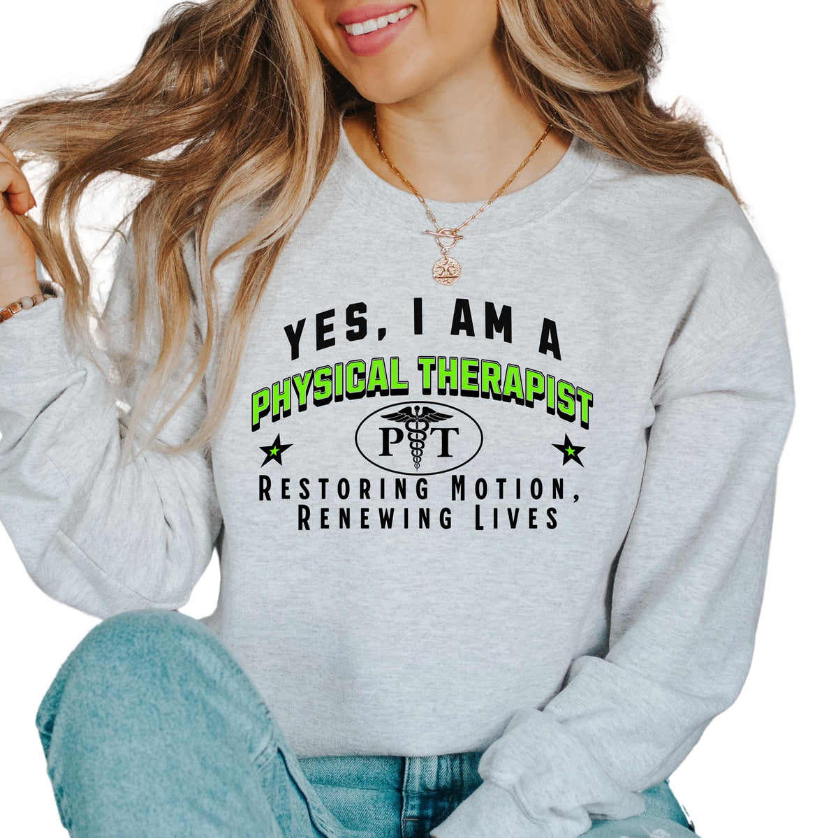 Physical Therapist Unisex Hoodie - Restoring Motion, Renewing Lives | Perfect Gift for PT Professionals