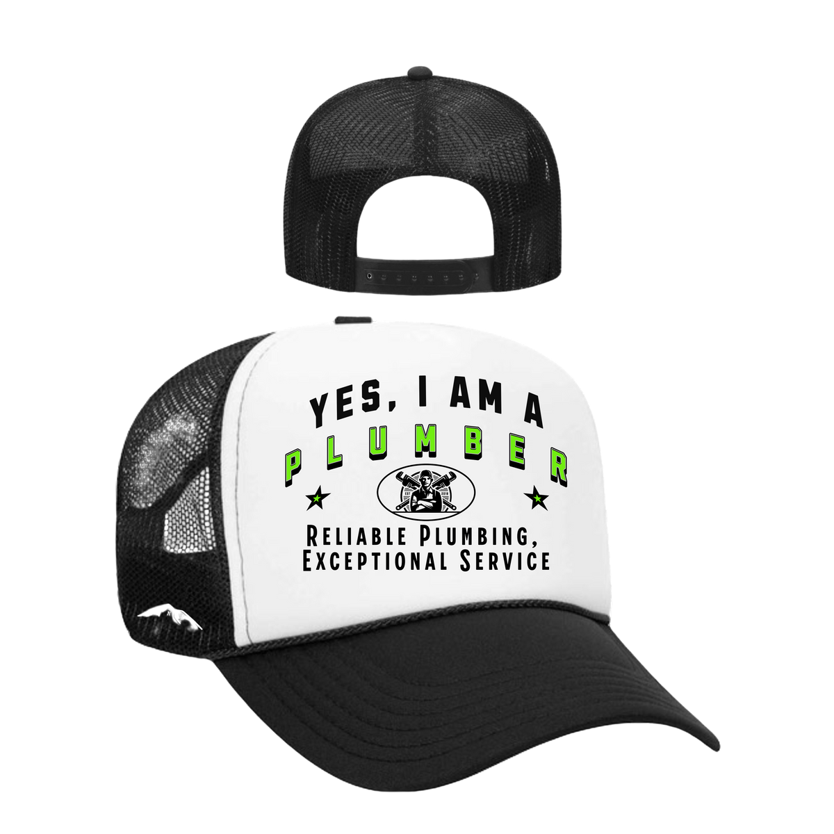 YES, I AM A PSYCHIATRIST&quot; Trucker Hat – Your Mental Wellness, Our Priority | Adjustable Mesh-Back Cap for Mental Health Professionals