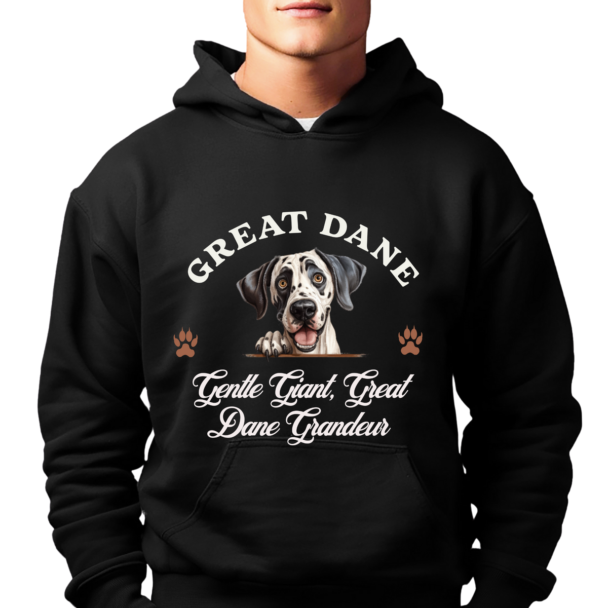 Great Dane Unisex Hoodie – Gentle Giant Comfort, Embrace Great Dane Grandeur