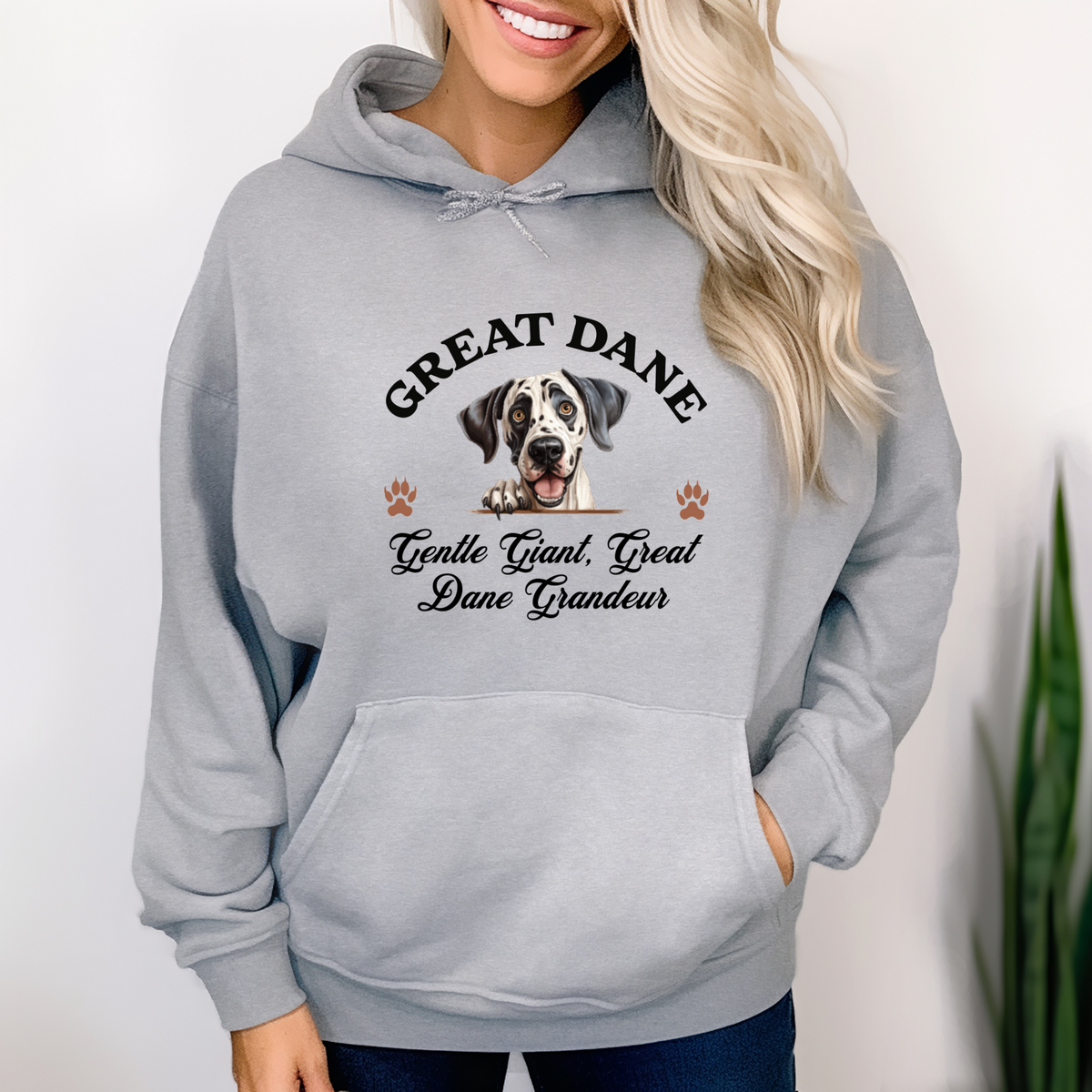 Great Dane Unisex Hoodie – Gentle Giant Comfort, Embrace Great Dane Grandeur