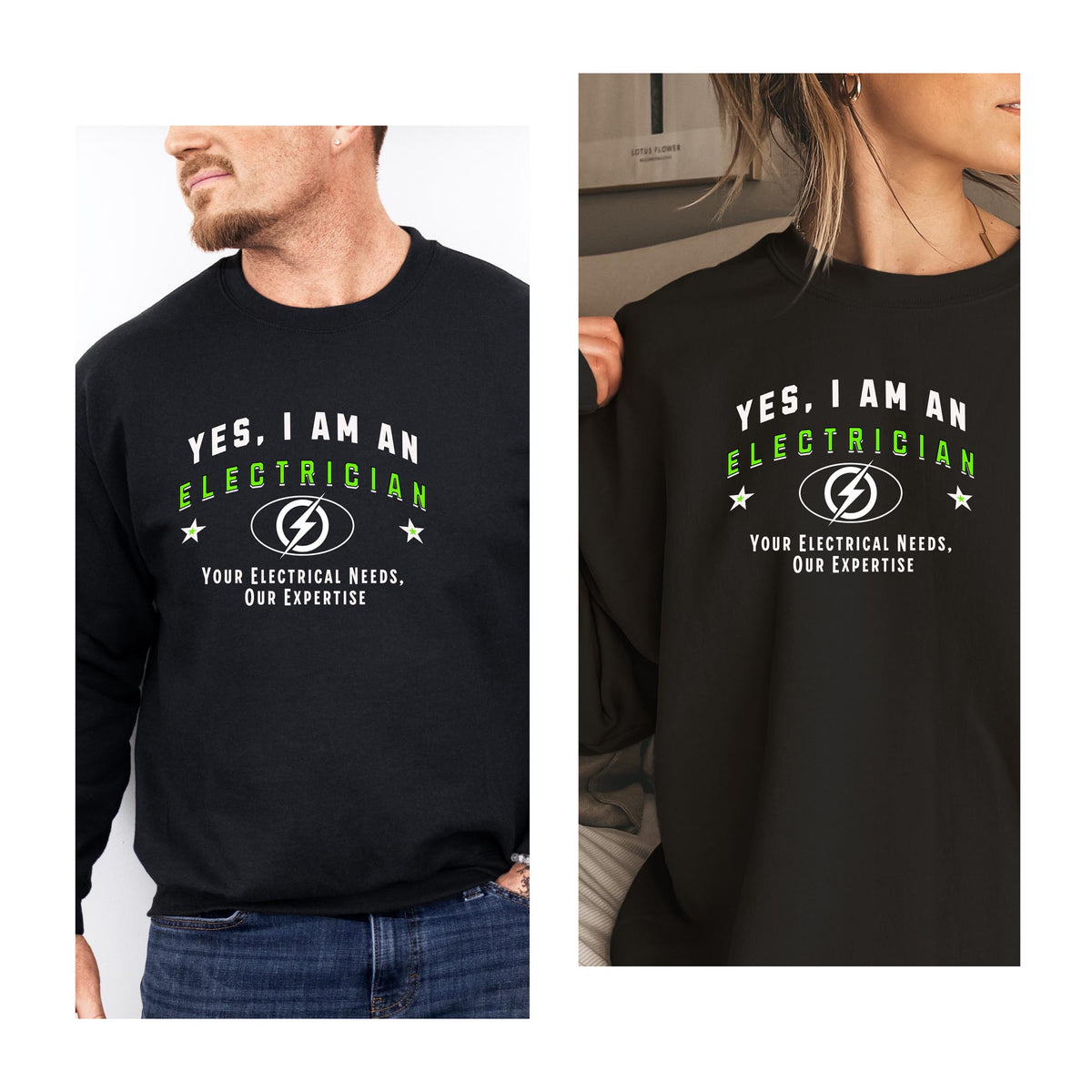 Accountant Crewneck Sweatshirt - &#39;YES, I AM AN ACCOUNTANT. Your Financial Clarity, Our Expertise&#39; - Stylish and Comfortable for Financial Professionals