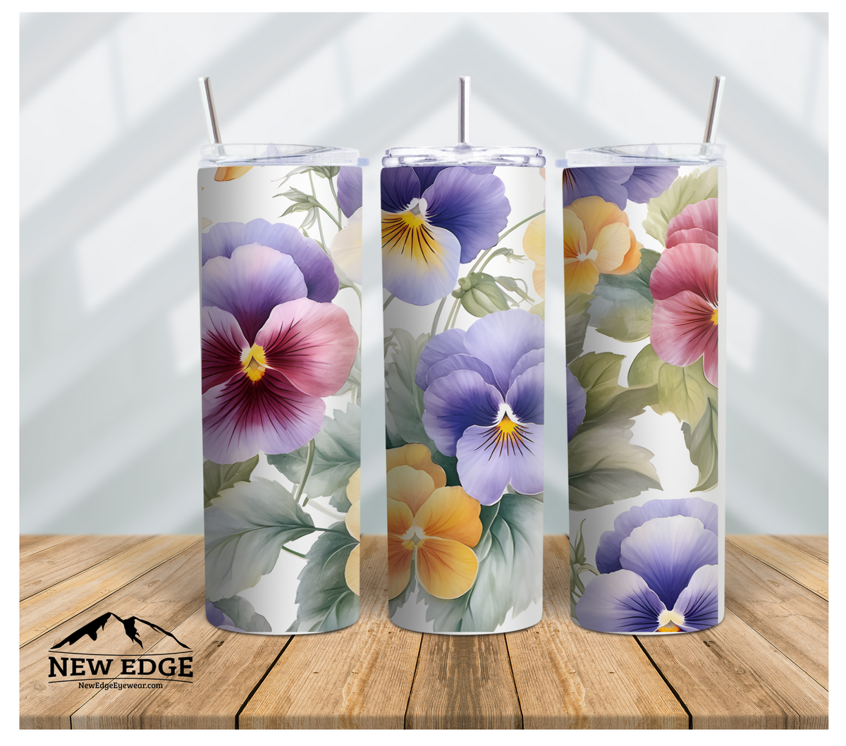 20 OZ 3D SKINNY ORCHID FLOWER TUMBLER: KEEP YOUR DRINKS FRESH ALL DAY!