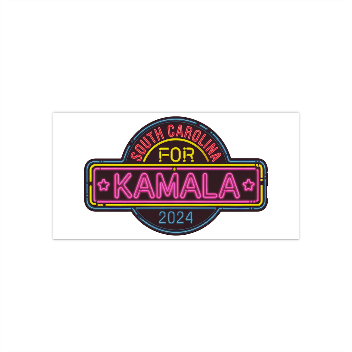 South Carolina for Kamala Harris 2024 – Presidential Campaign Support Vinyl Sticker