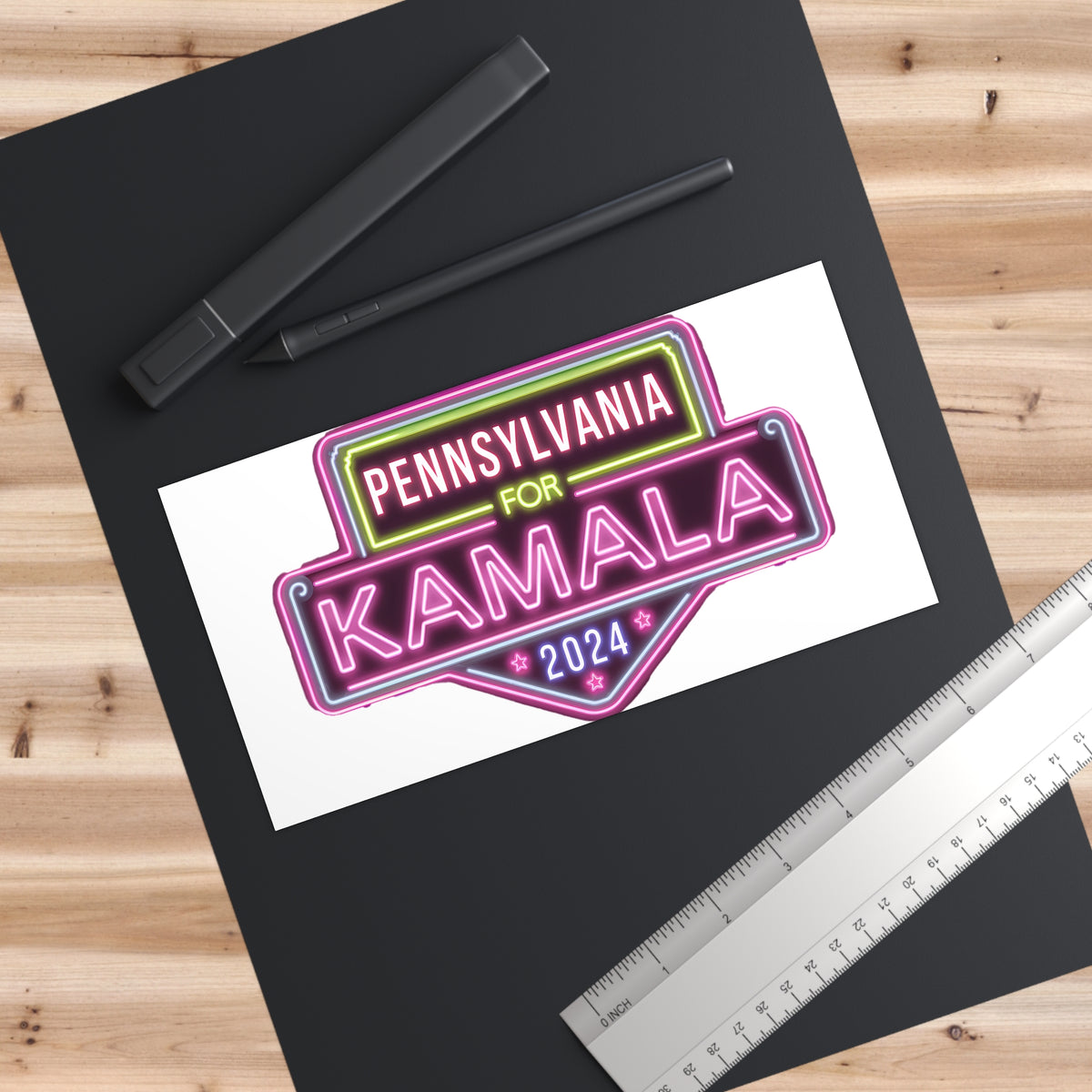 Pennsylvania for Kamala Harris 2024 – Presidential Campaign Support Vinyl Sticker