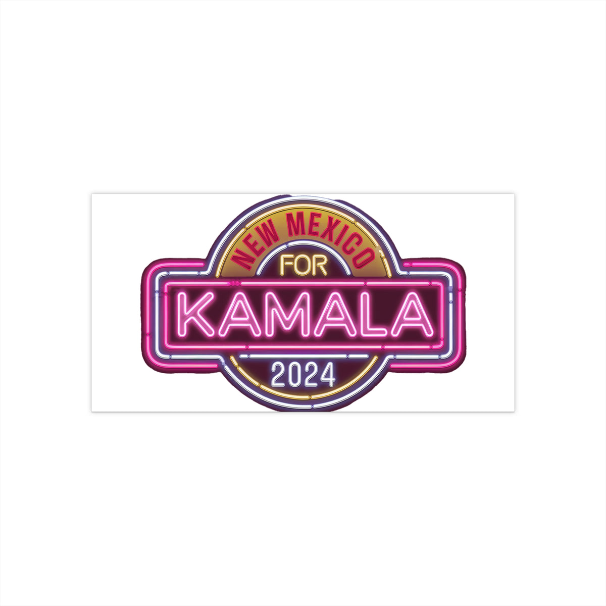 New Mexico for Kamala Harris 2024&quot; Presidential Support Sticker