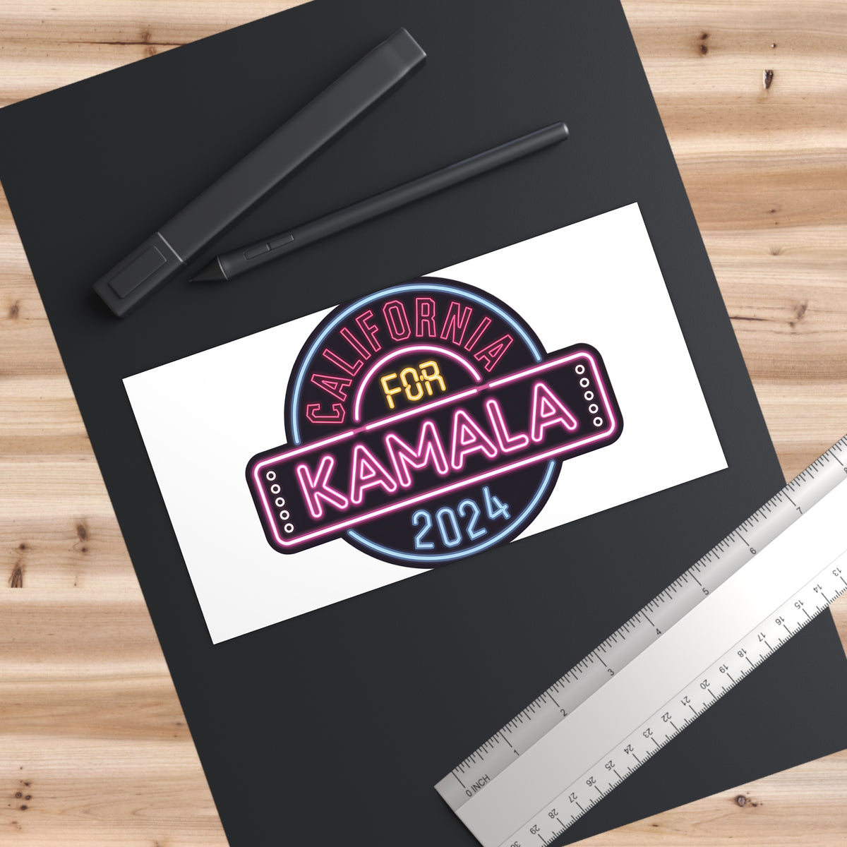 California for Kamala Harris 2024 Presidential Campaign Sticker – Stand with Kamala in California