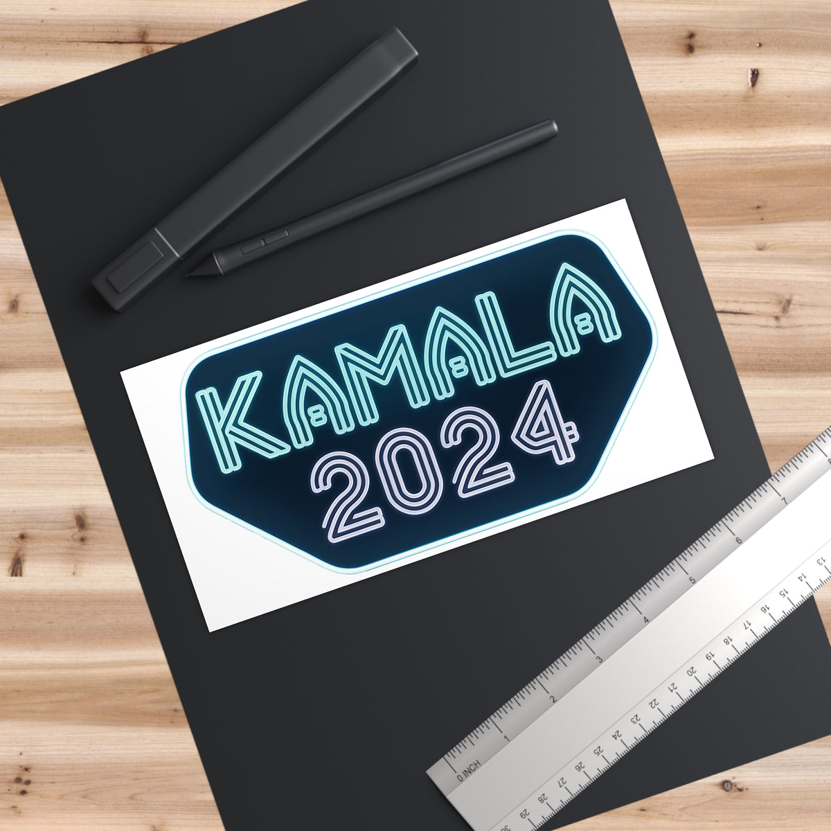 KAMAL 2024 For President Bumper Sticker – Show Your Support for Kamala Harris