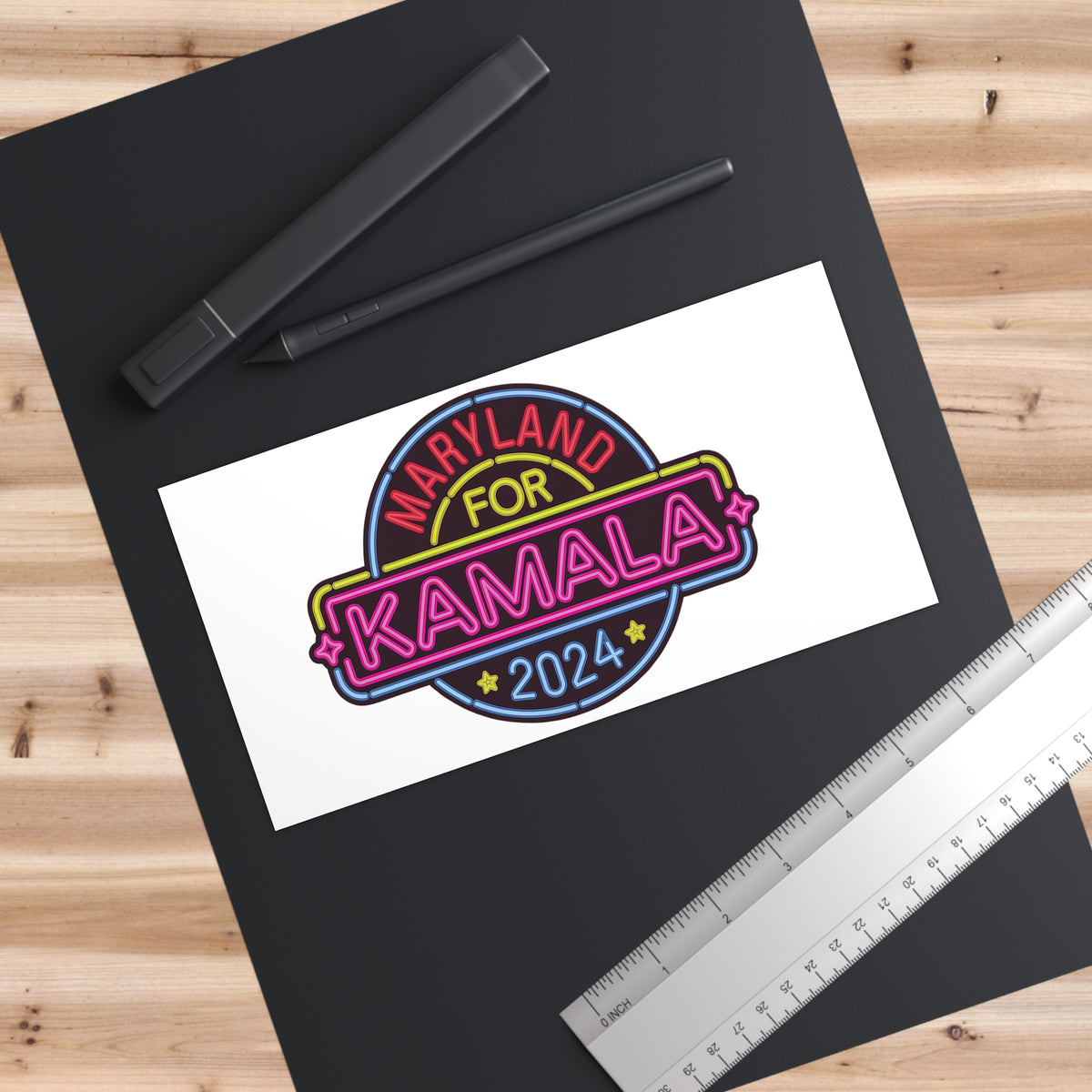 Maryland for Kamala Harris 2024 Support Sticker – Show Your Presidential Pride