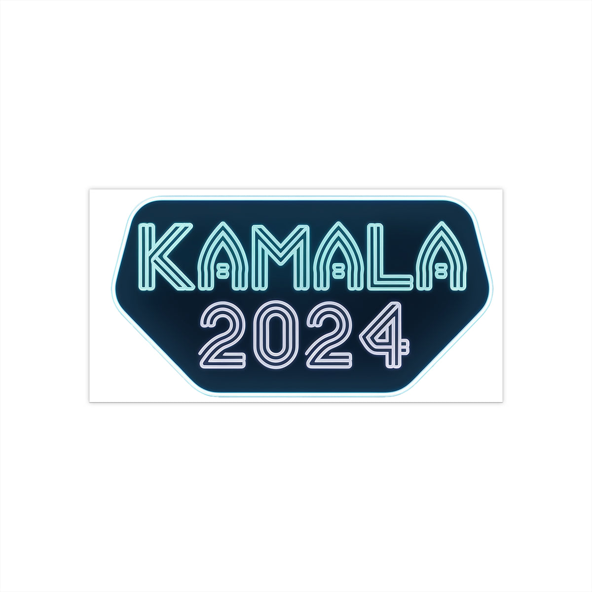 KAMAL 2024 For President Bumper Sticker – Show Your Support for Kamala Harris