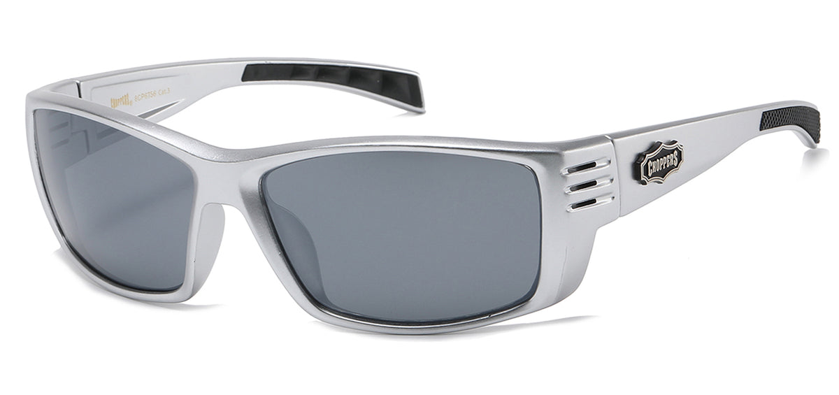 NEW EDGE EYEWEAR CHOPPERS 8CP6756 SLEEK SQUARE WRAP SUNGLASSES