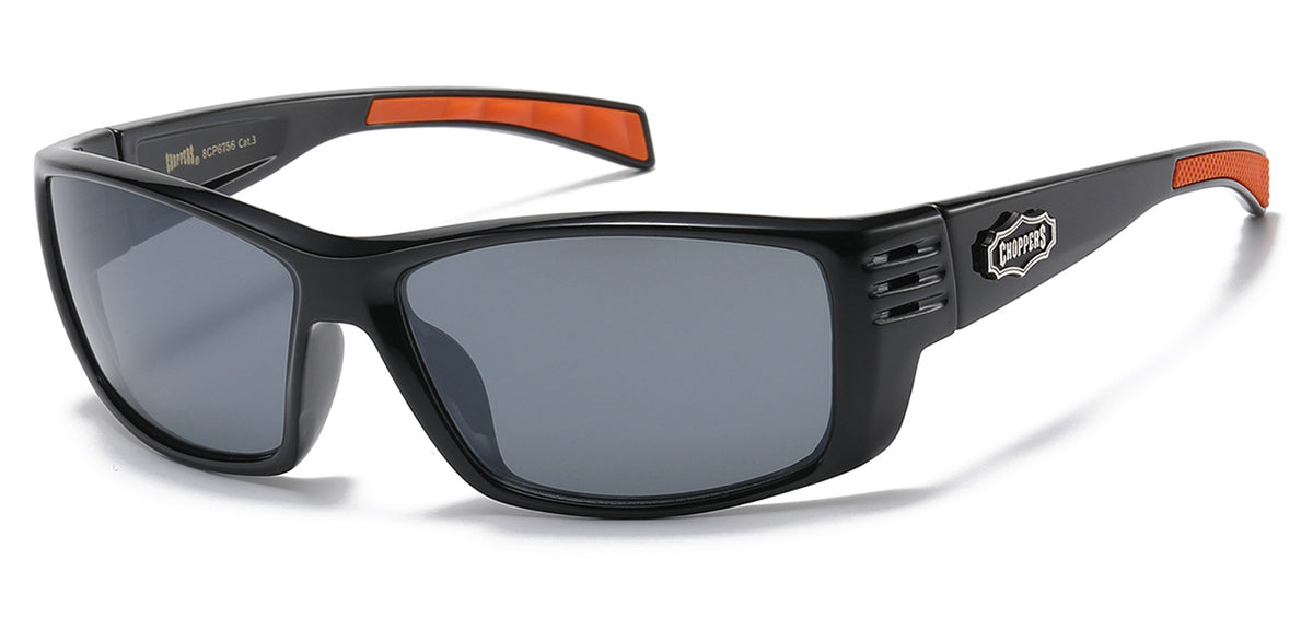 NEW EDGE EYEWEAR CHOPPERS 8CP6756 SLEEK SQUARE WRAP SUNGLASSES