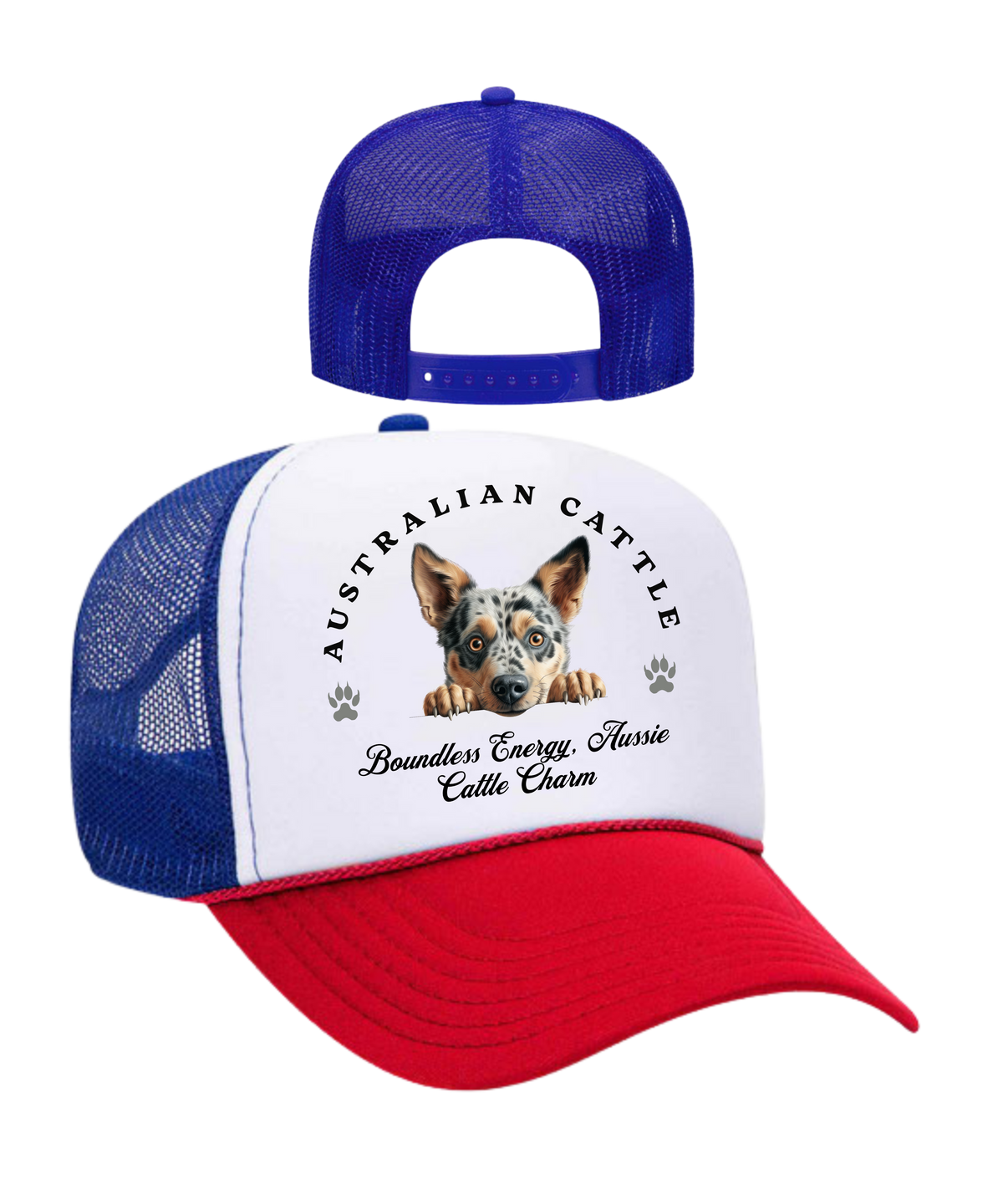 Australian Cattle Dog Unisex Hat - Dog Lover, Dog Mom, Dog Dad, Pet Lover Gift, Funny Puppy Love Hat