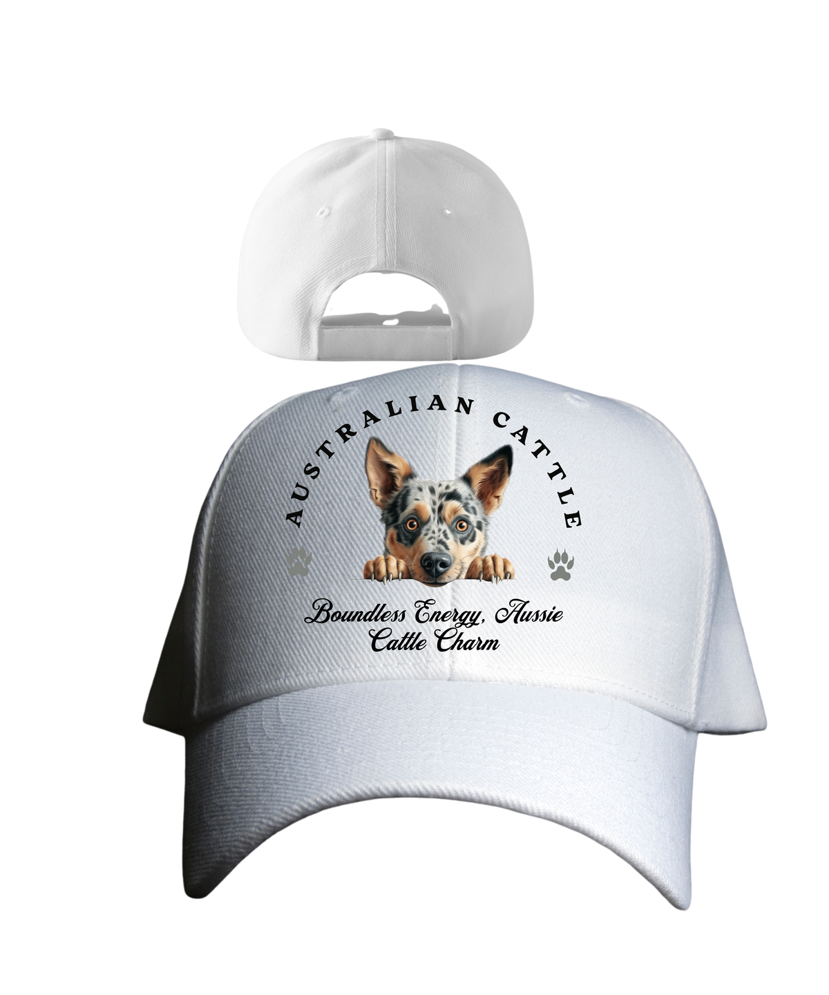 Australian Cattle Dog Unisex Hat - Dog Lover, Dog Mom, Dog Dad, Pet Lover Gift, Funny Puppy Love Hat