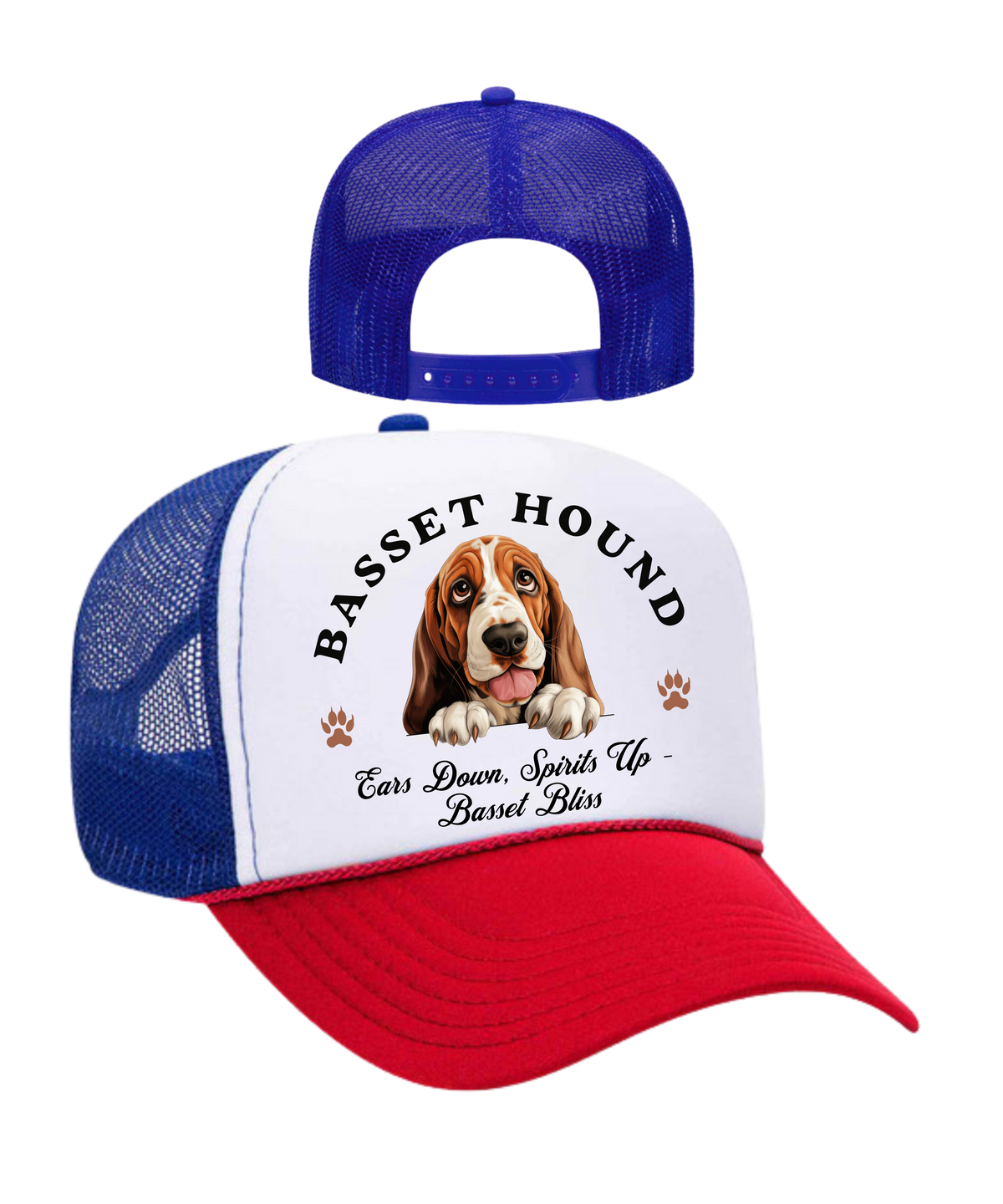 Basset Hound Unisex Hat - Dog Lover, Dog Mom, Dog Dad, Pet Lover Gift, Funny Puppy Love Hat