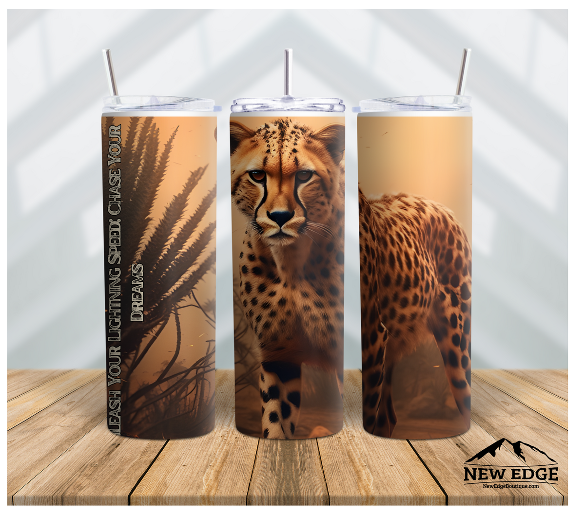 CHEATER 3D 20 OZ SKINNY TUMBLER: UNLEASH YOUR LIGHTNING SPEED AND CHASE YOUR DREAMS!