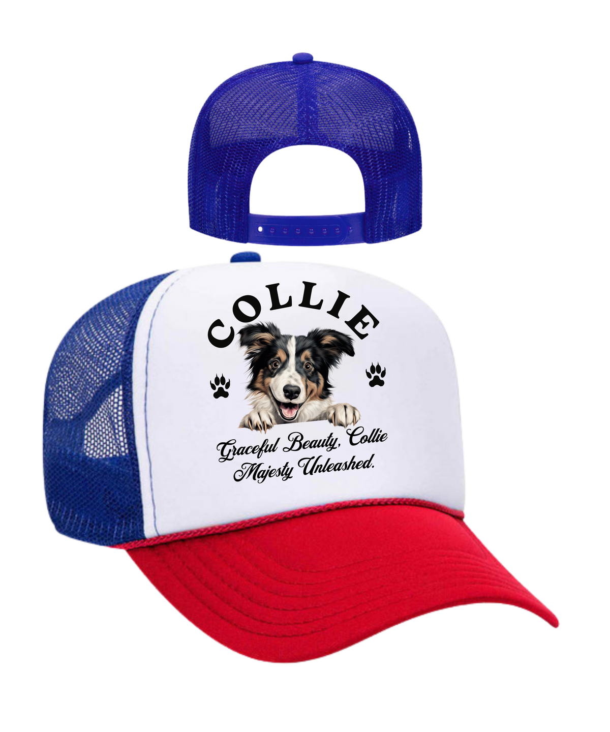 Collie Unisex Hat - Dog Lover, Dog Mom, Dog Dad, Pet Lover Gift, Funny Puppy Love Hat