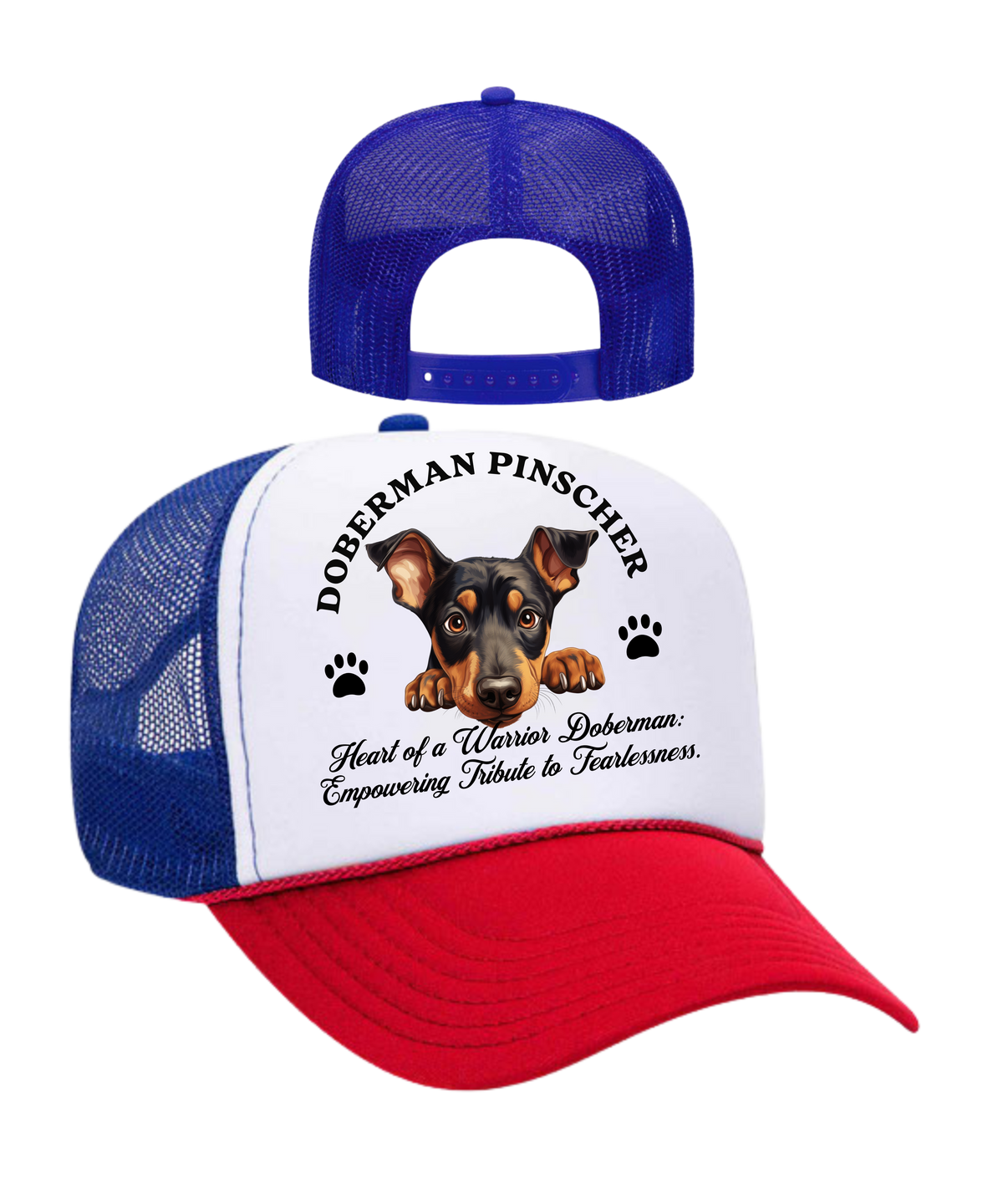 Doberman Pinscher Unisex Hat - Dog Lover, Dog Mom, Dog Dad, Pet Lover Gift, Funny Puppy Love Hat