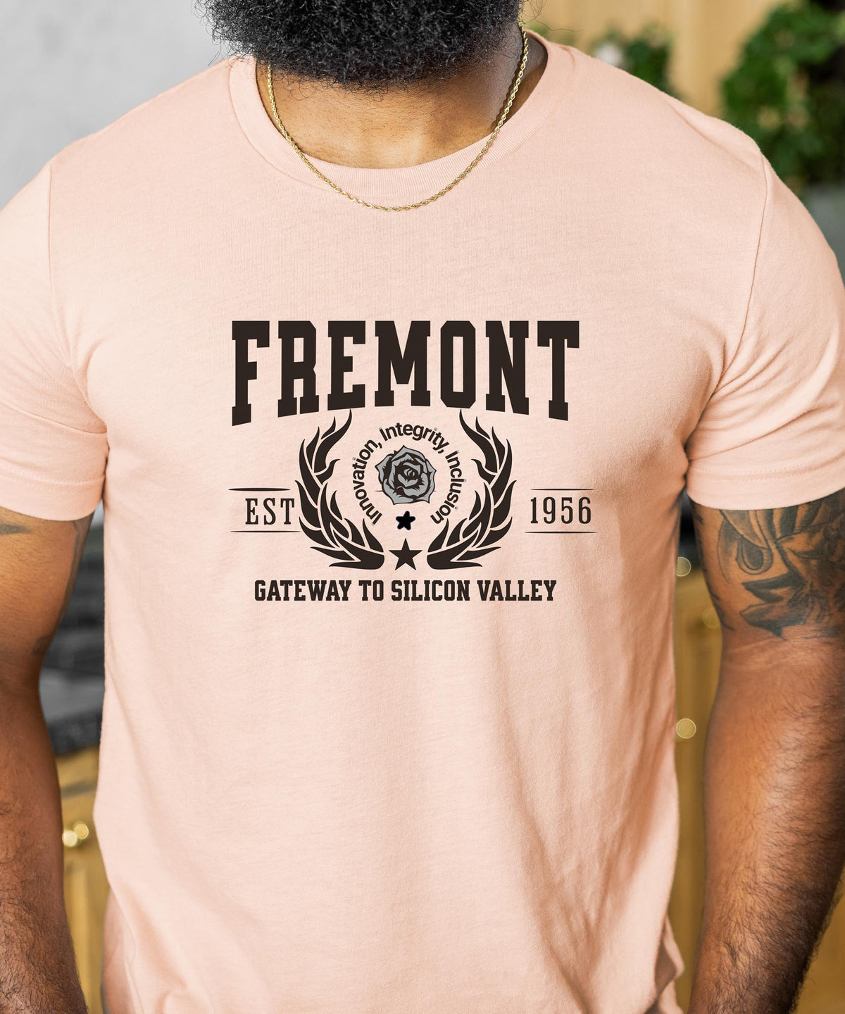 Fremont &quot;Gateway to Silicon Valley&quot; California City T-Shirt – Ideal Graphic Tee for Proud Locals and Tech Enthusiasts