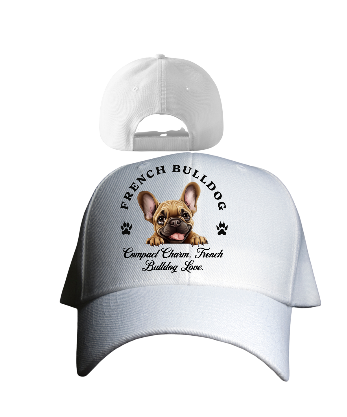 French Bulldog Unisex Hat - Dog Lover, Dog Mom, Dog Dad, Pet Lover Gift, Funny Puppy Love Hat