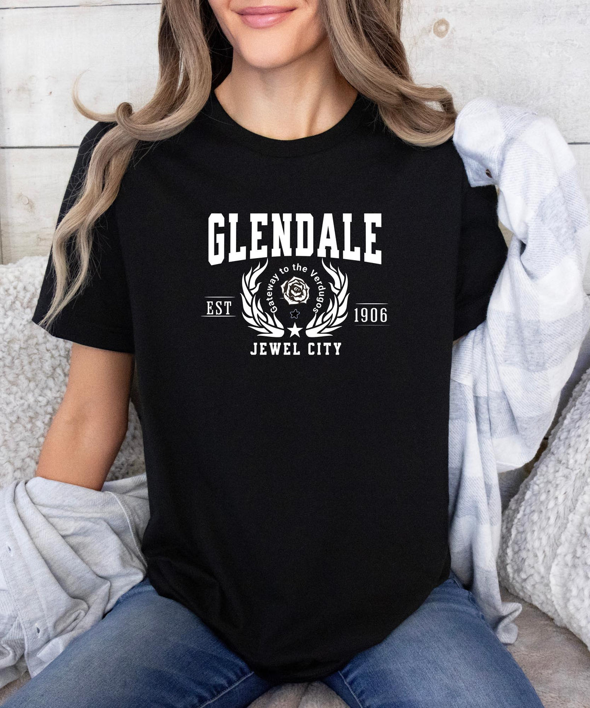 Glendale California T-Shirt - Jewel City Pride Apparel - Classic City Slogan Tee