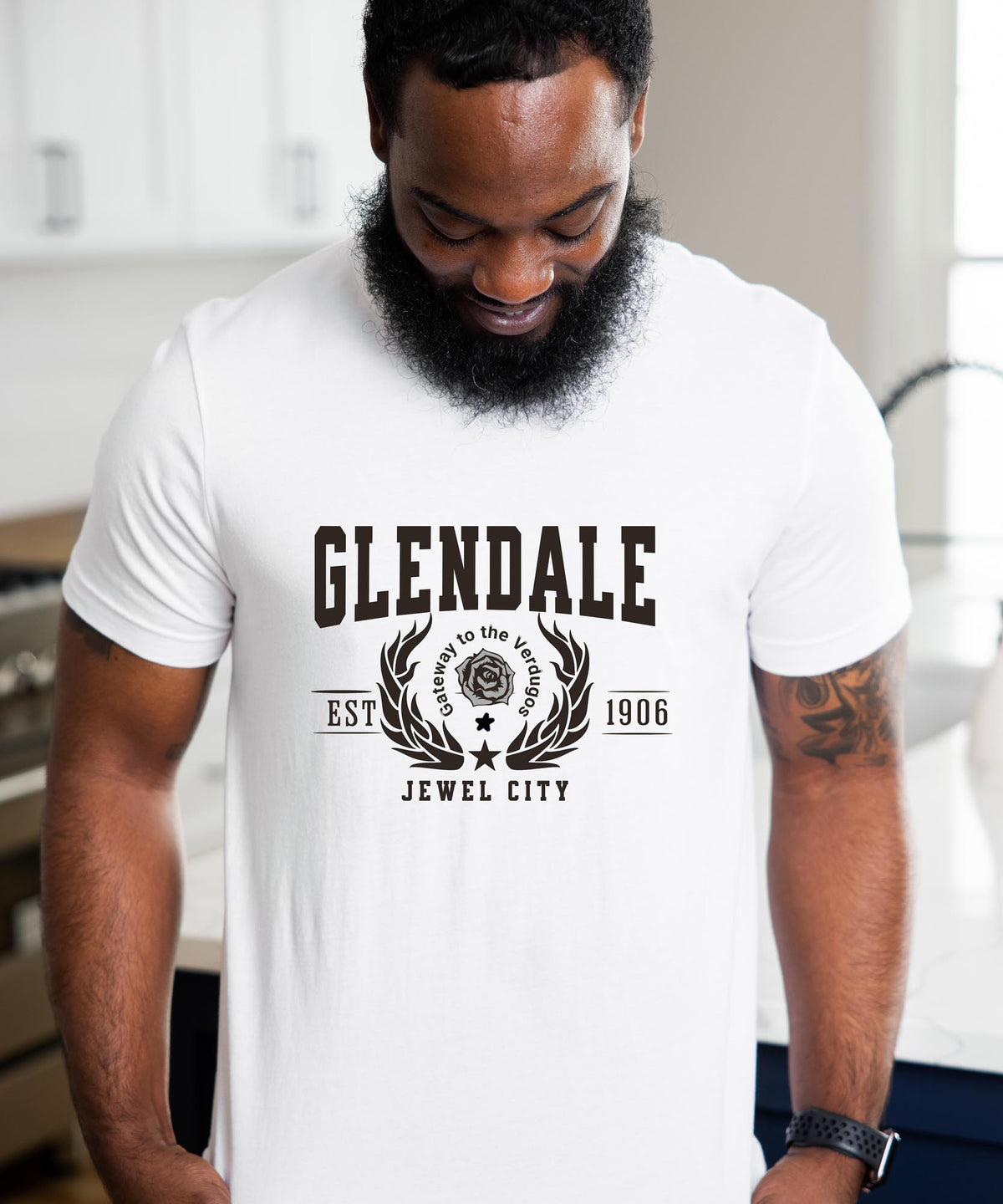 Glendale California T-Shirt - Jewel City Pride Apparel - Classic City Slogan Tee