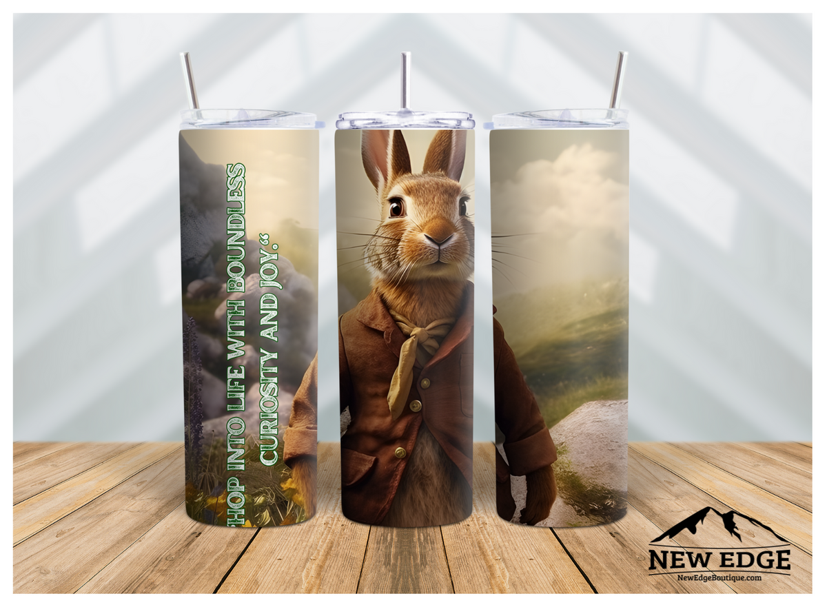 HOP INTO LIFE: NEW EDGE 20 OZ STAINLESS STEEL TUMBLER