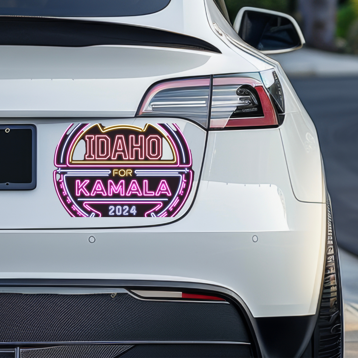 Idaho for Kamala Harris 2024 Presidential Campaign Support Sticker – Show Your Idaho Pride for Kamala