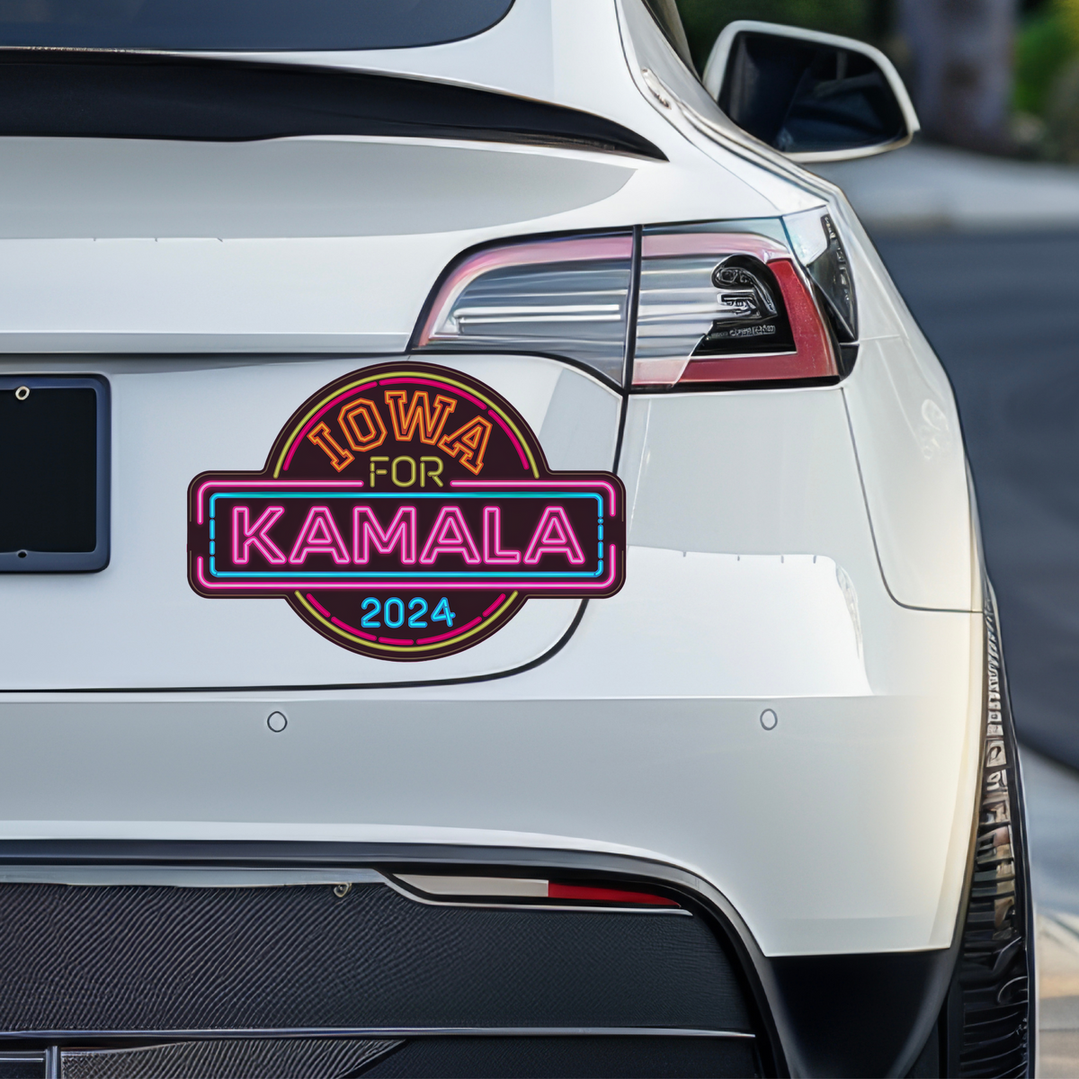 IOWA FOR KAMALA HARRIS 2024 For President Sticker