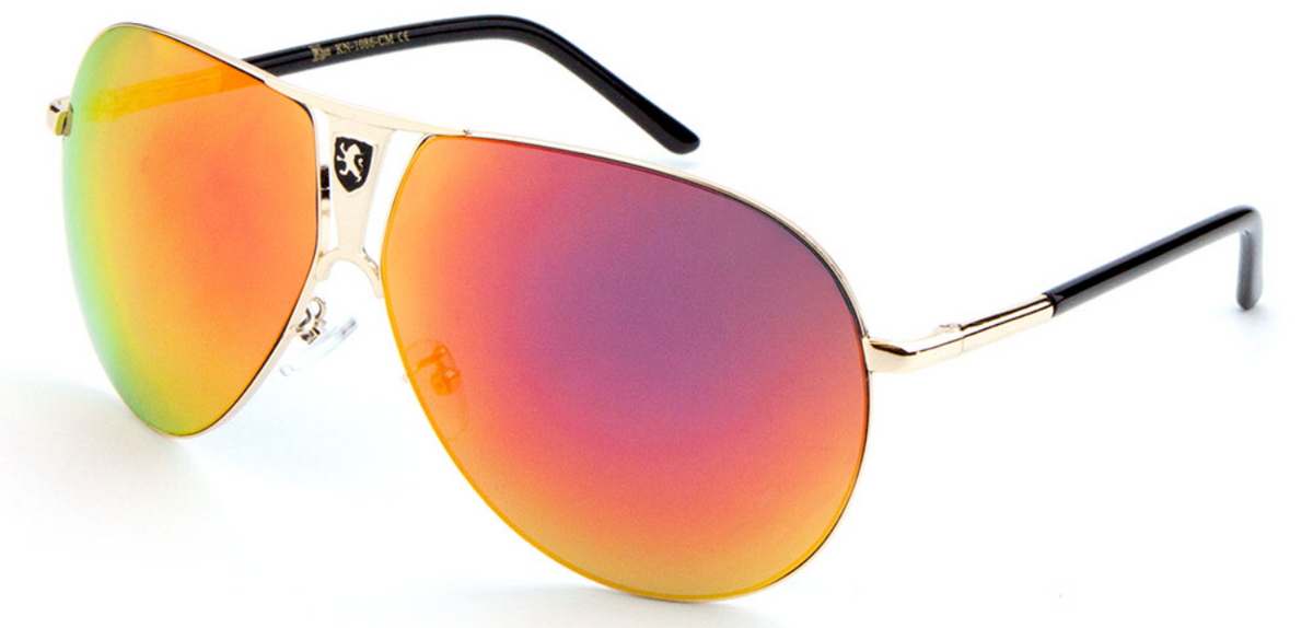 KN-1086 AVIATOR KHAN SUNGLASSES