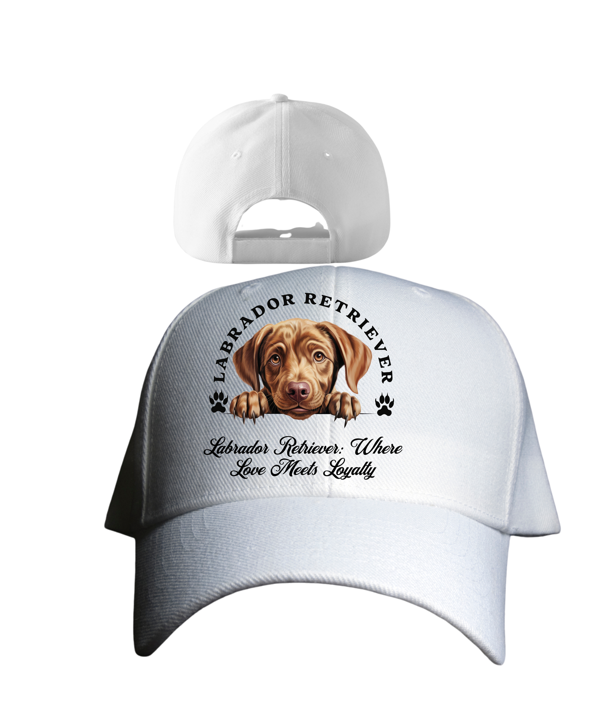 Labrador Retriever Unisex Hat - Dog Lover, Dog Mom, Dog Dad, Pet Lover Gift, Funny Puppy Love Hat