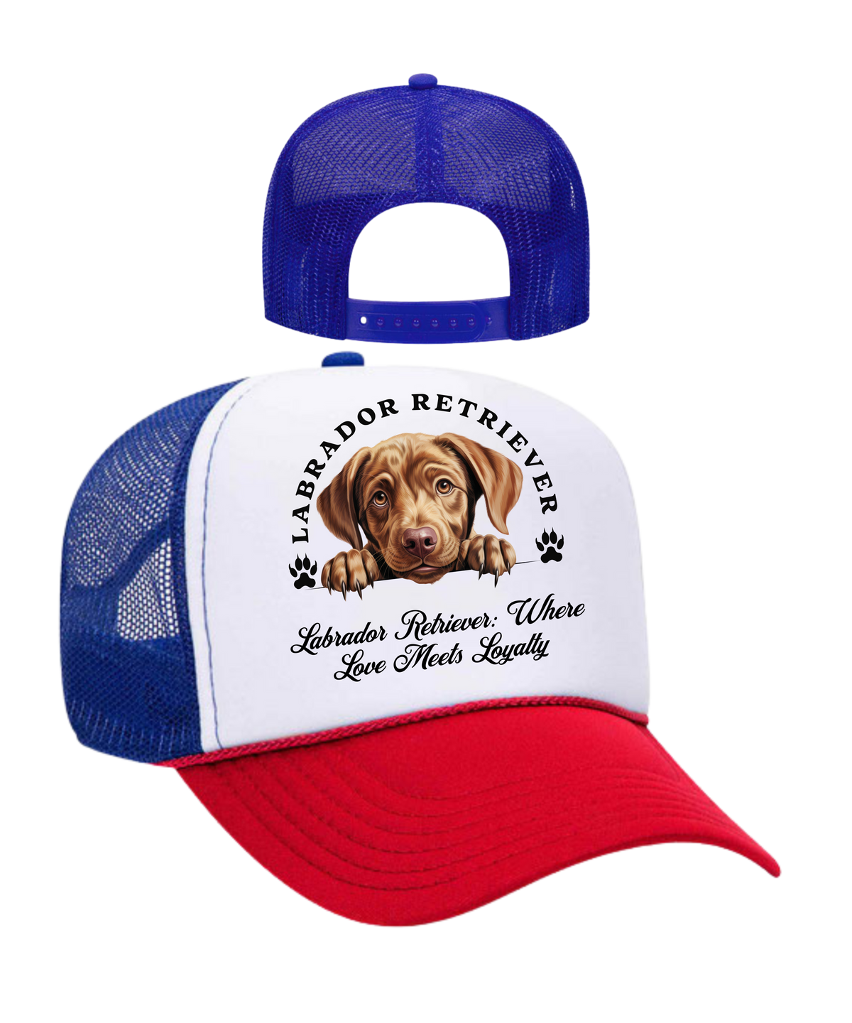 Labrador Retriever Unisex Hat - Dog Lover, Dog Mom, Dog Dad, Pet Lover Gift, Funny Puppy Love Hat