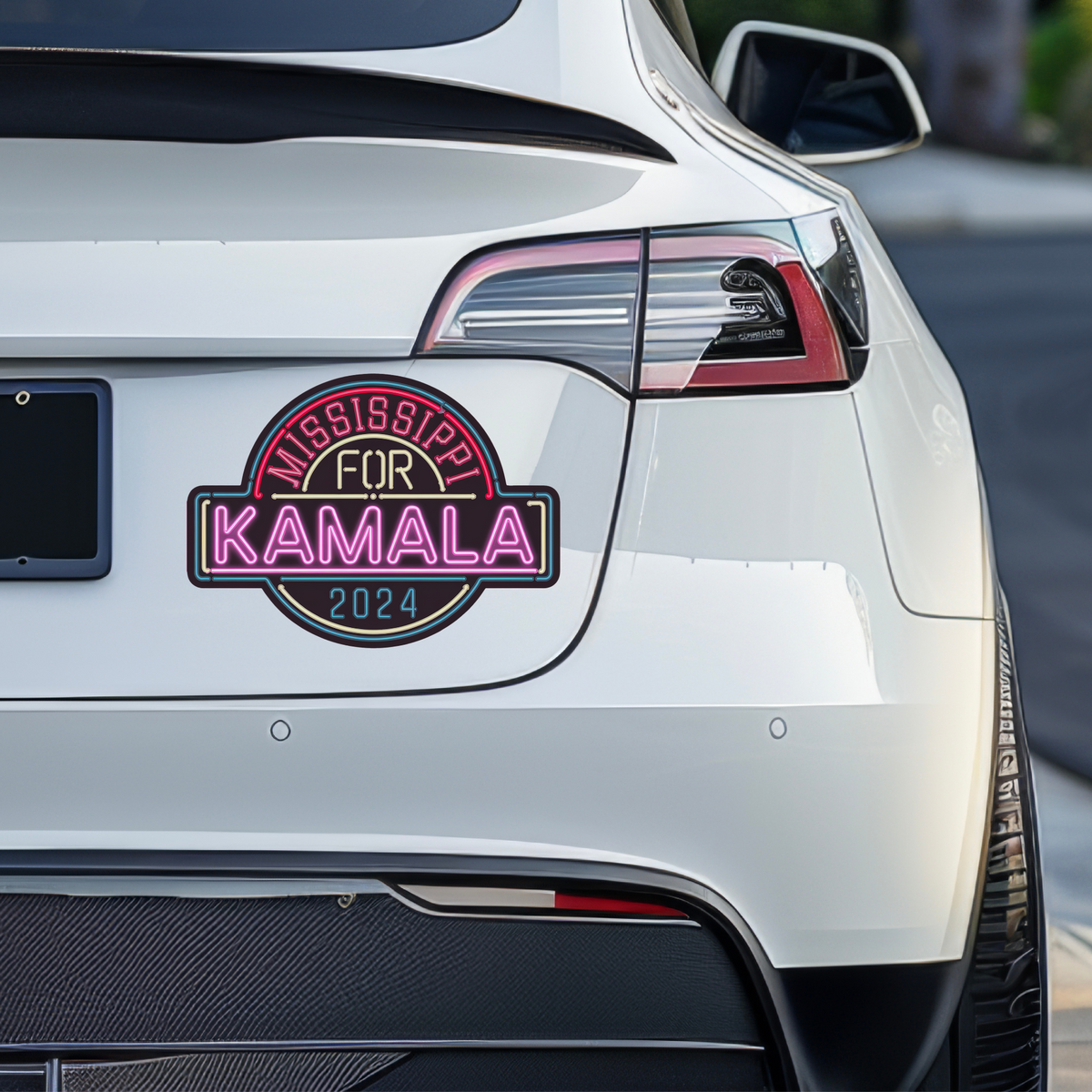 Mississippi for Kamala Harris 2024 – Presidential Campaign Support Sticker