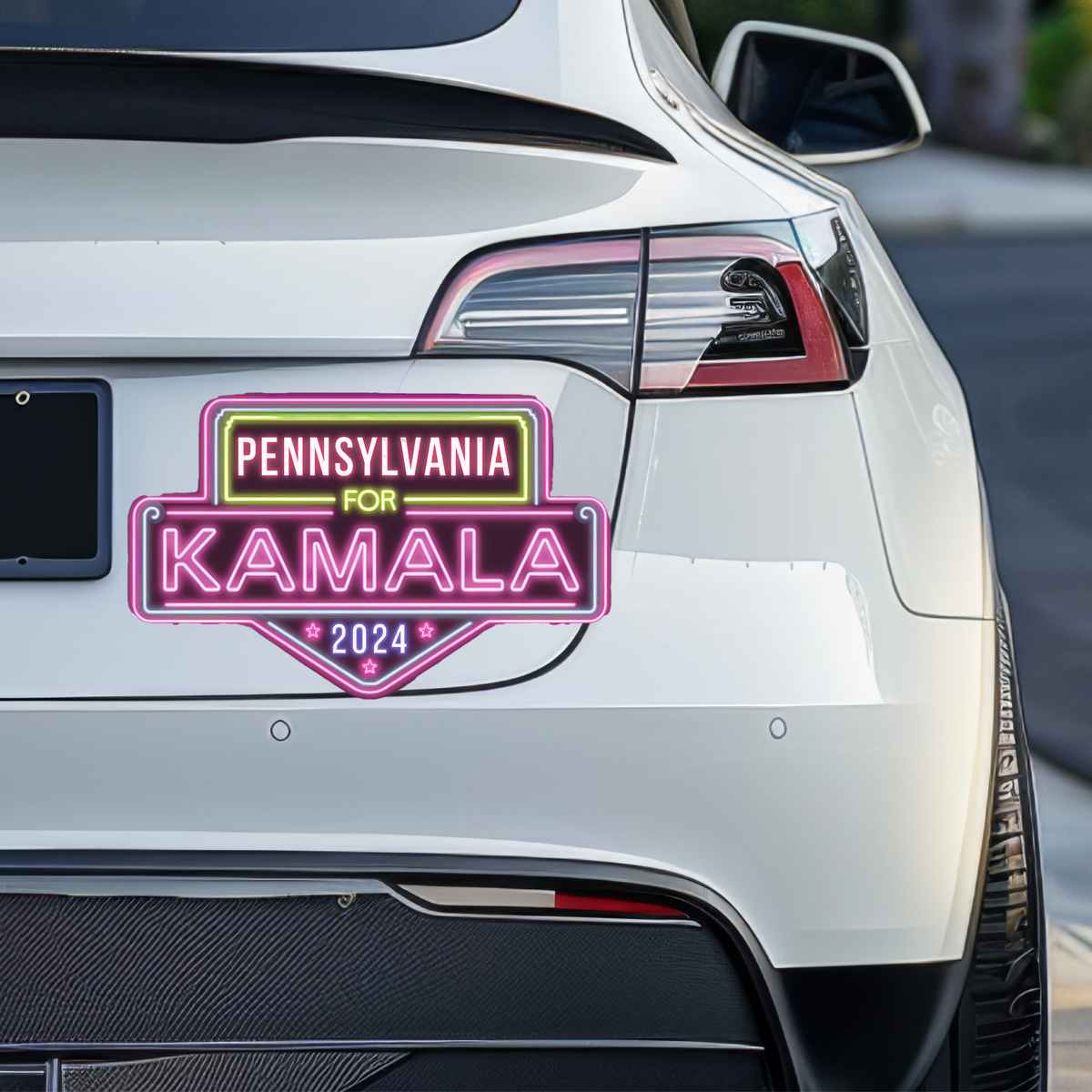 Pennsylvania for Kamala Harris 2024 – Presidential Campaign Support Vinyl Sticker