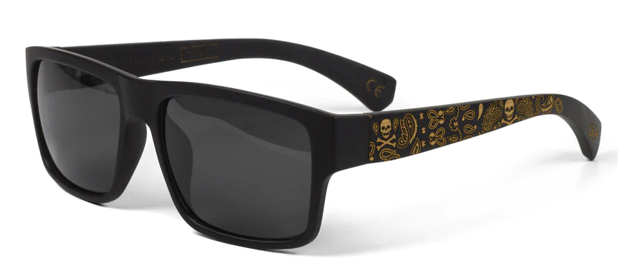 BAMBOO QUE-PAISLEY SKULL FRAME POLARIZED SUNGLASSES: TIMELESS ELEGANCE MEETS MODERN INNOVATION