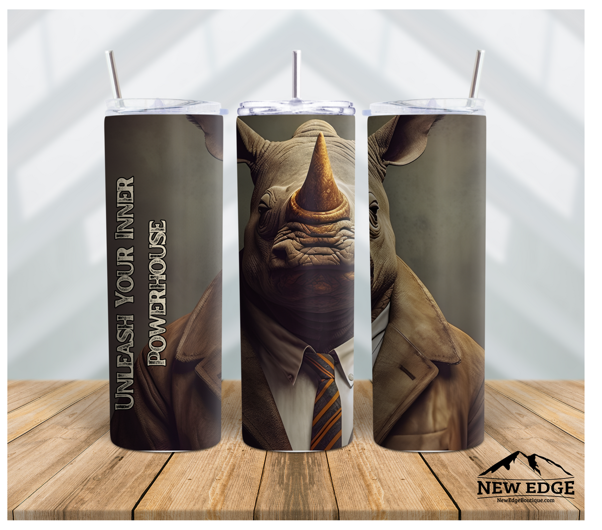 RHINO 3D 20 OZ SUBLIMATION TUMBLER: UNLEASH YOUR INNER POWERHOUSE