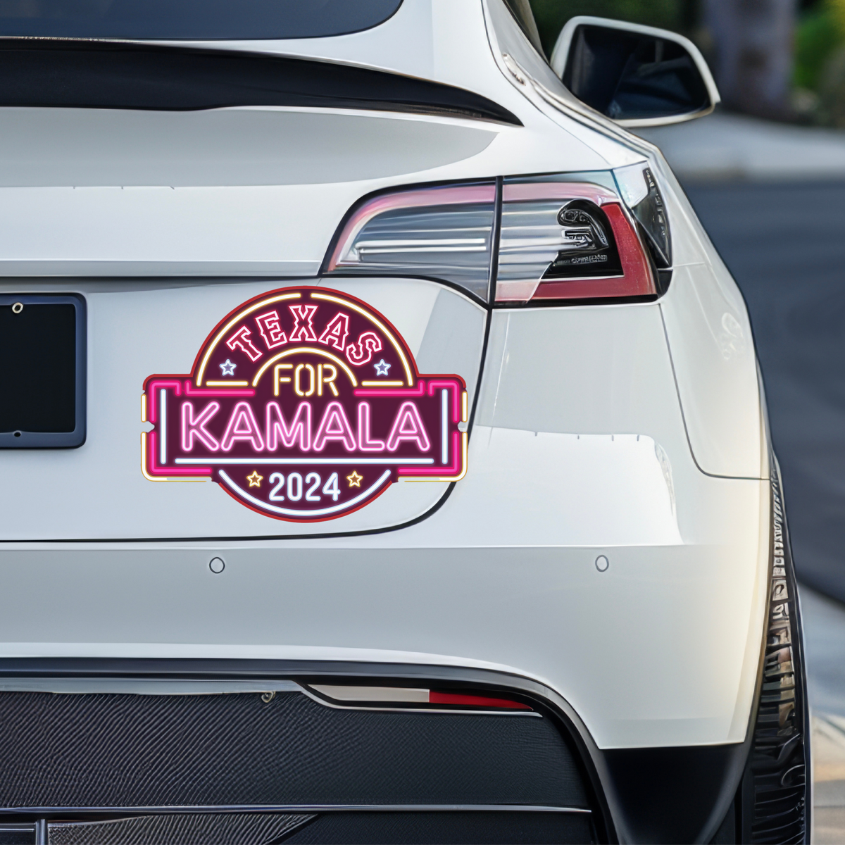 Copy of Texas for Kamala Harris 2024 – Presidential Campaign Support Vinyl Sticker