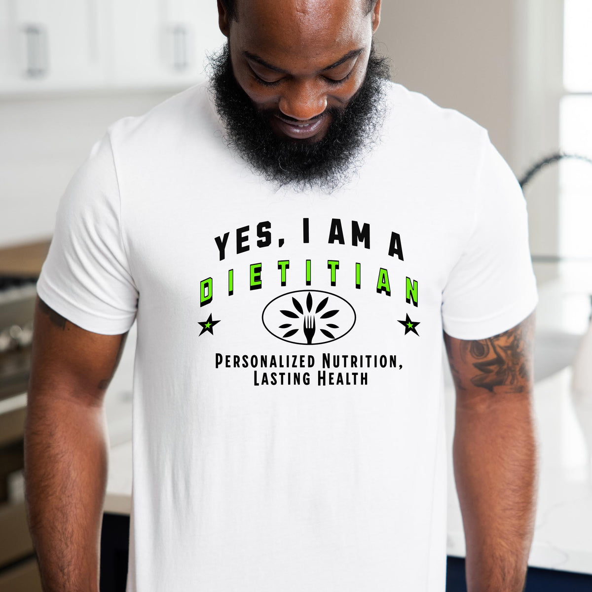 YES, I AM A DIETITIAN T-Shirt – Personalized Nutrition, Lasting Health | Dietitian Gift Tee for Nutrition Experts