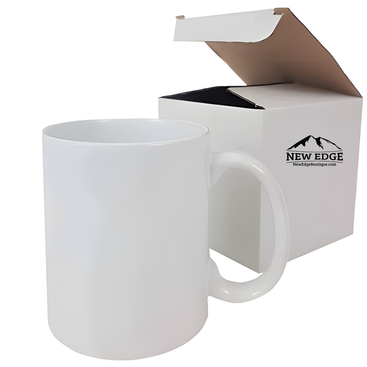 NEW EDGE OCCUPATIONAL MUG &quot;YES I AM DEMOCRATE&quot; WITH SLOGAN &quot;BUILDING A BRIGHTER TOMORROW&quot; - 11 OZ AND 15 OZ SIZES AVAILABLE