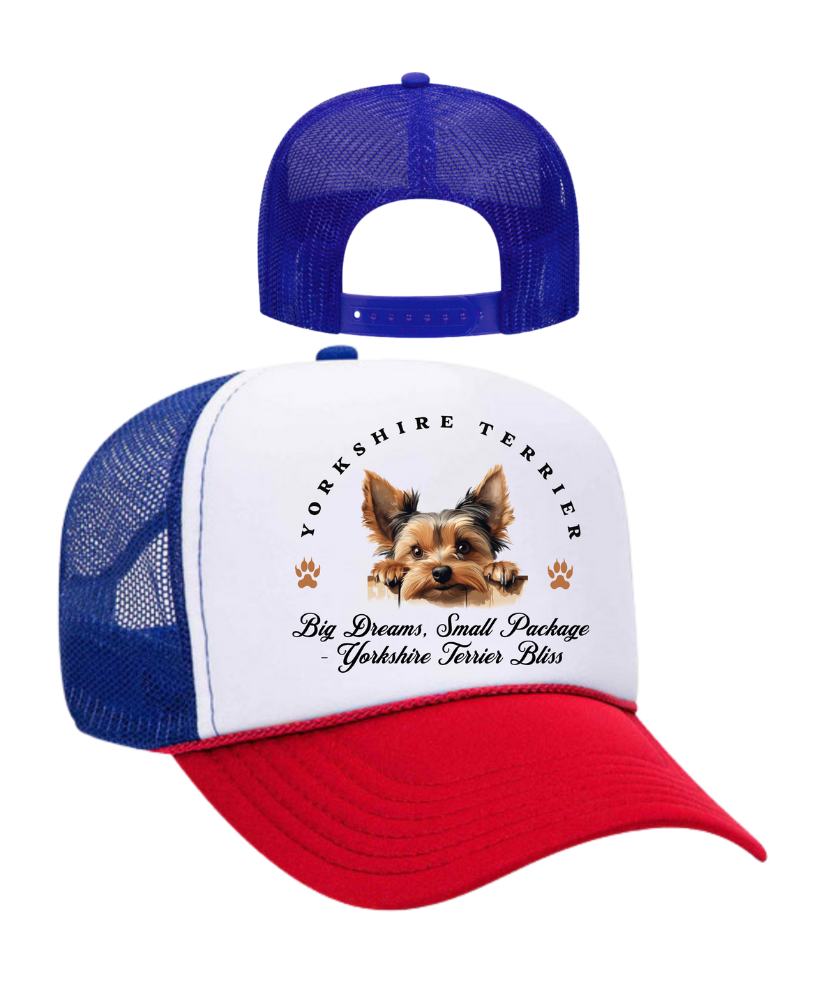 Yorkshire Terrier Unisex Dog Lover Hat - Dog Mom, Dog Dad, Puppy Love, Funny Pet Lover Gift