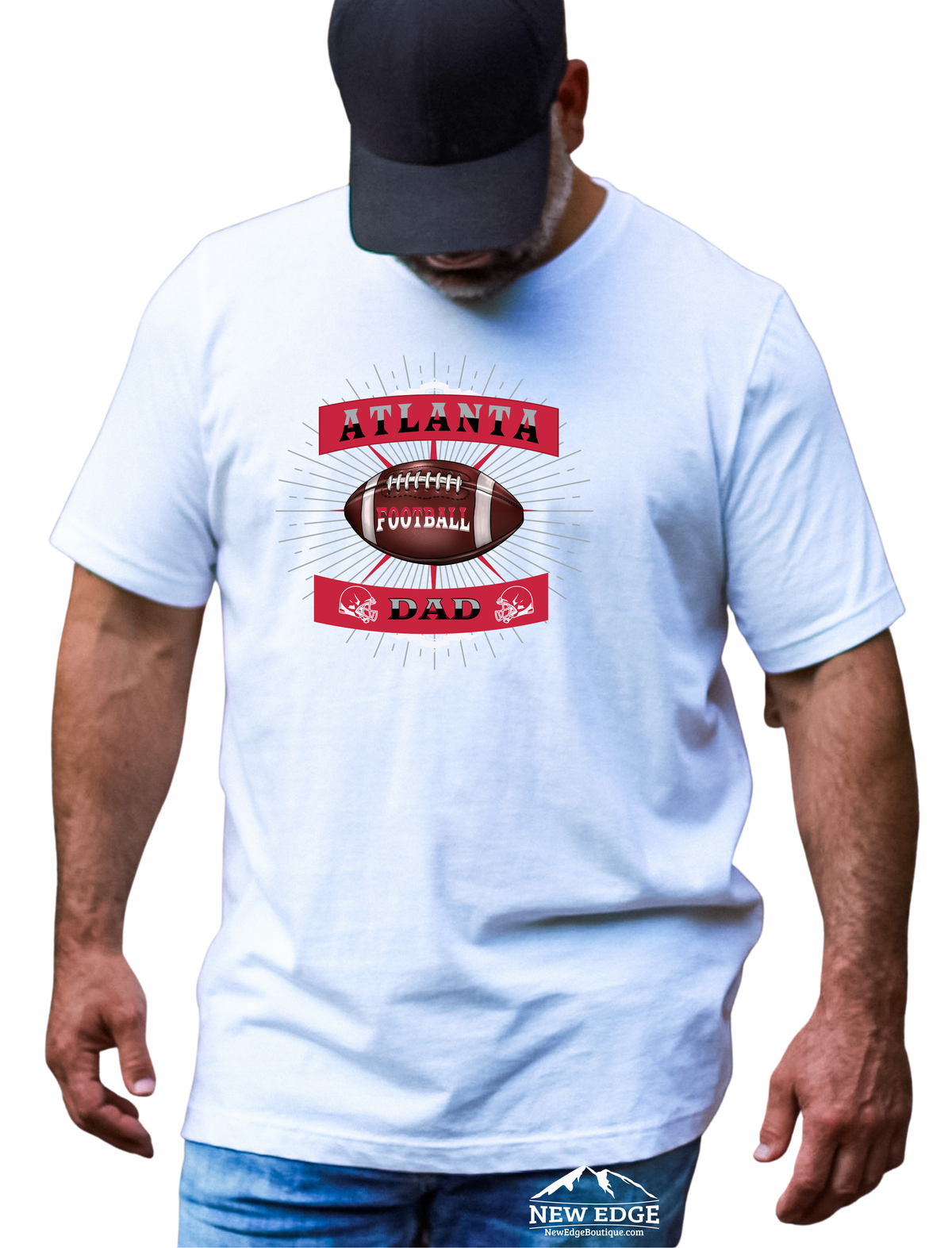 ATLANTA FOOTBALL DAD STATE T-SHIRT