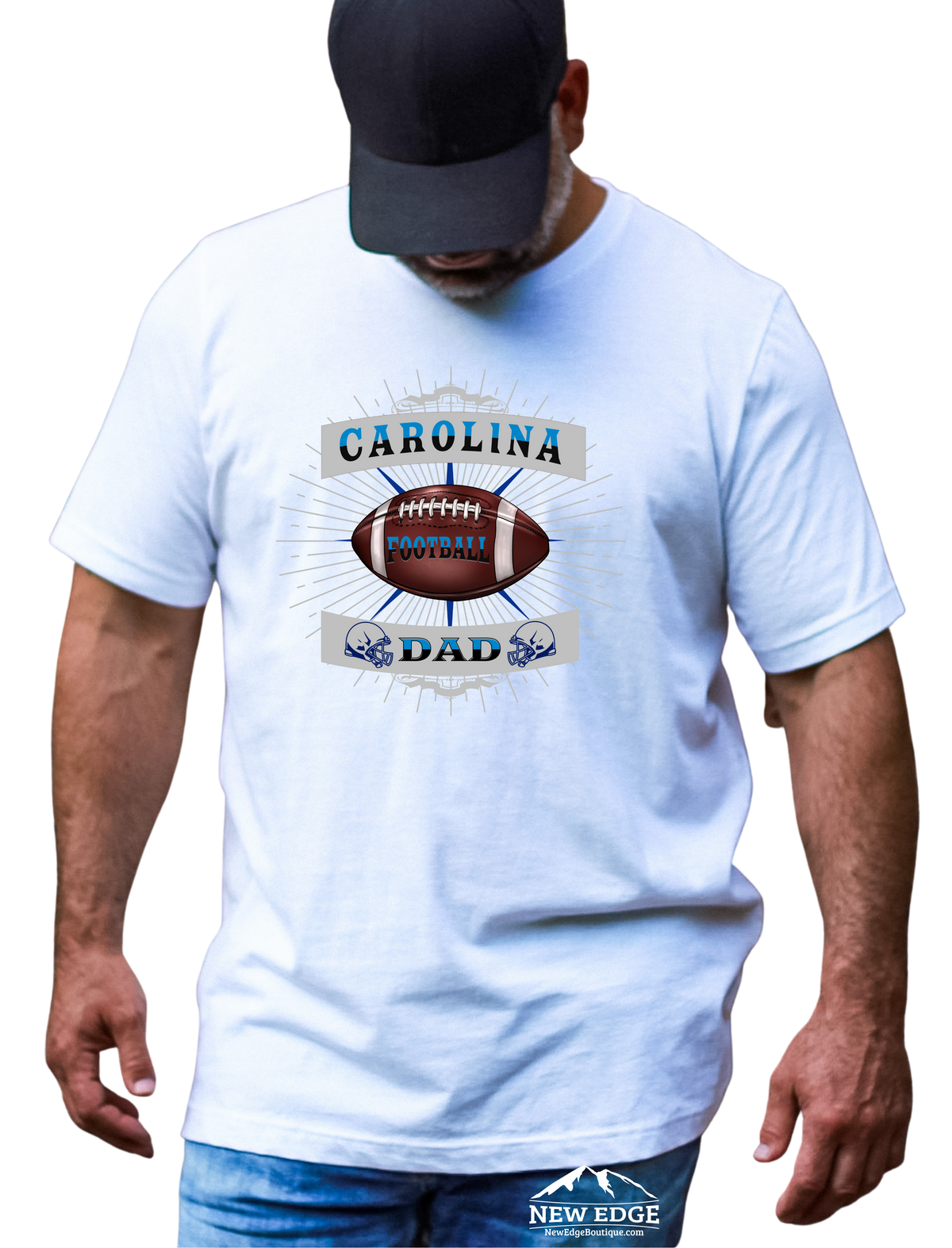 CAROLINA FOOTBALL DAD STATE T-SHIRT