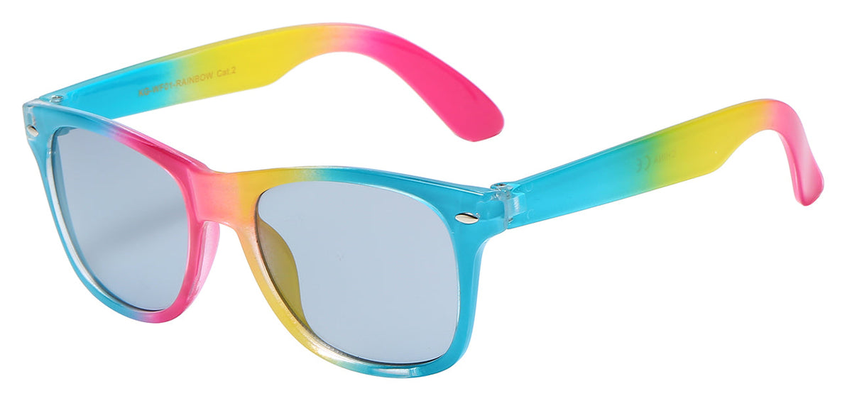 Retro Rewind rainbow Unisex sunglasses